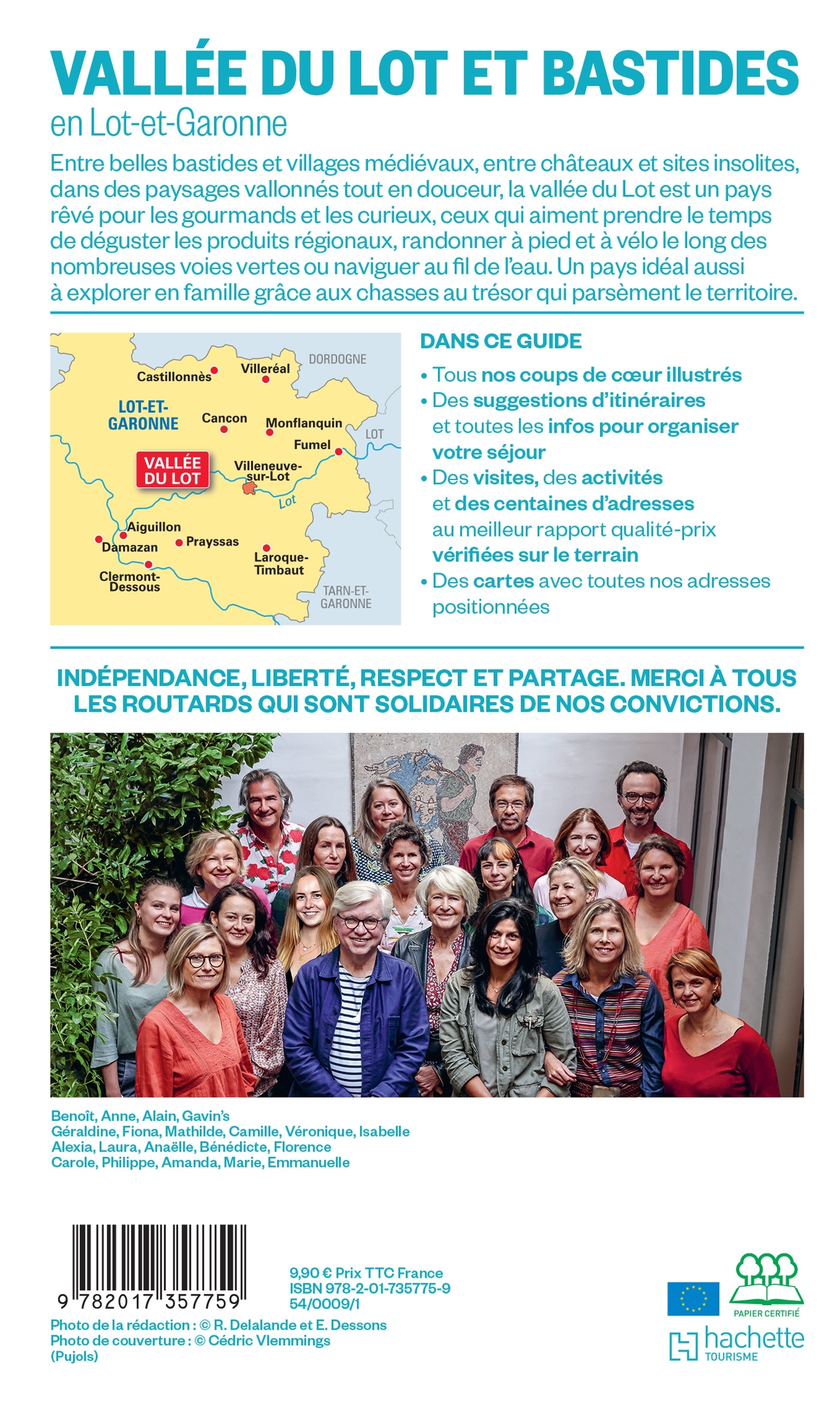 Guide du Routard Vallée du Lot et bastides en Lot-et-Garonne -   - HACHETTE TOURI