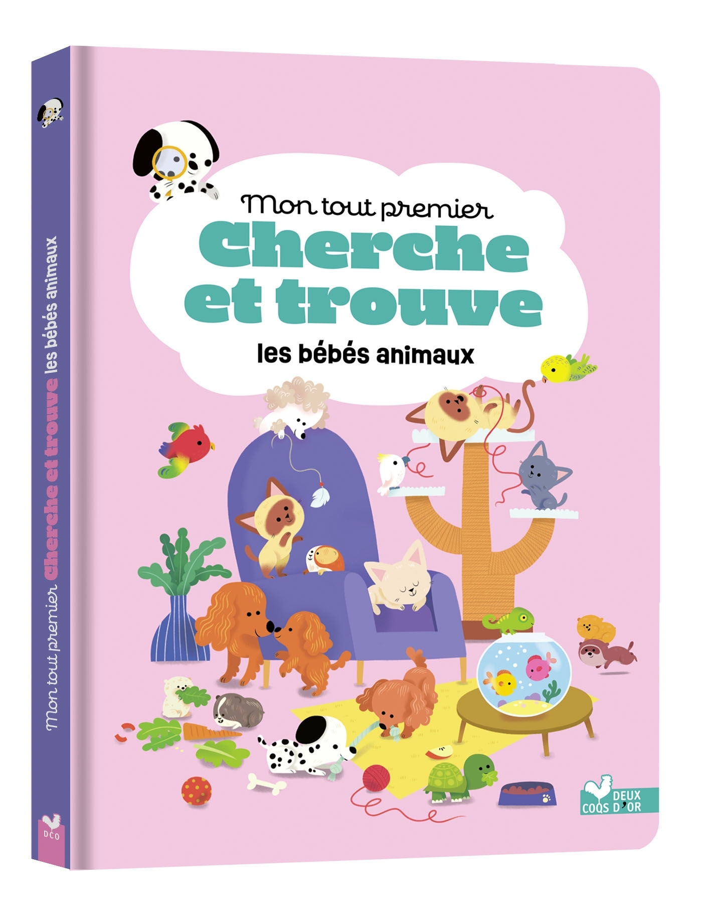 Mon tout premier cherche et trouve les bébés animaux -  - DEUX COQS D OR