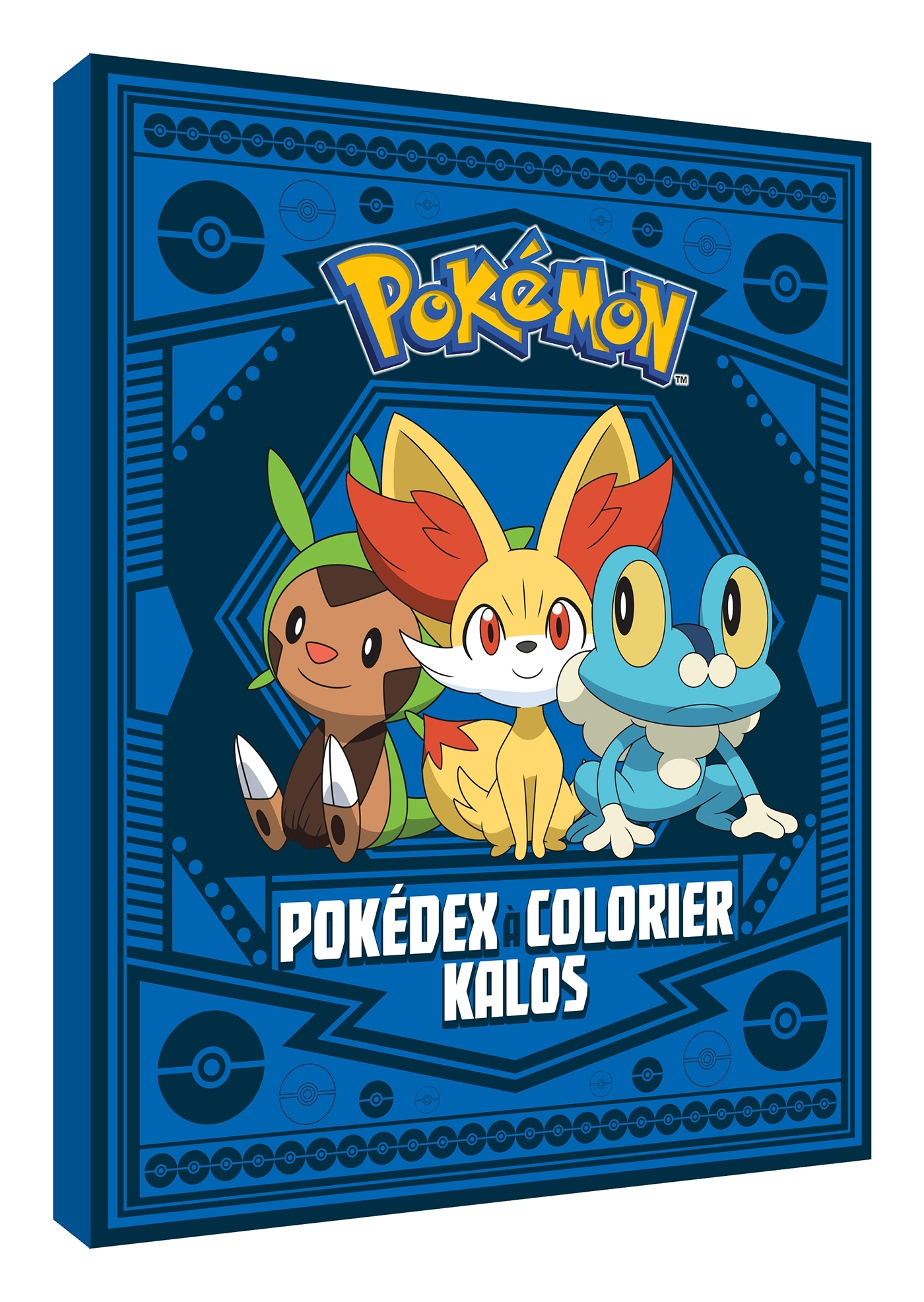 Pokémon - Pokedex à colorier Kalos - ERICK ALEXANDERSON ROSAS,   - HACHETTE JEUN.