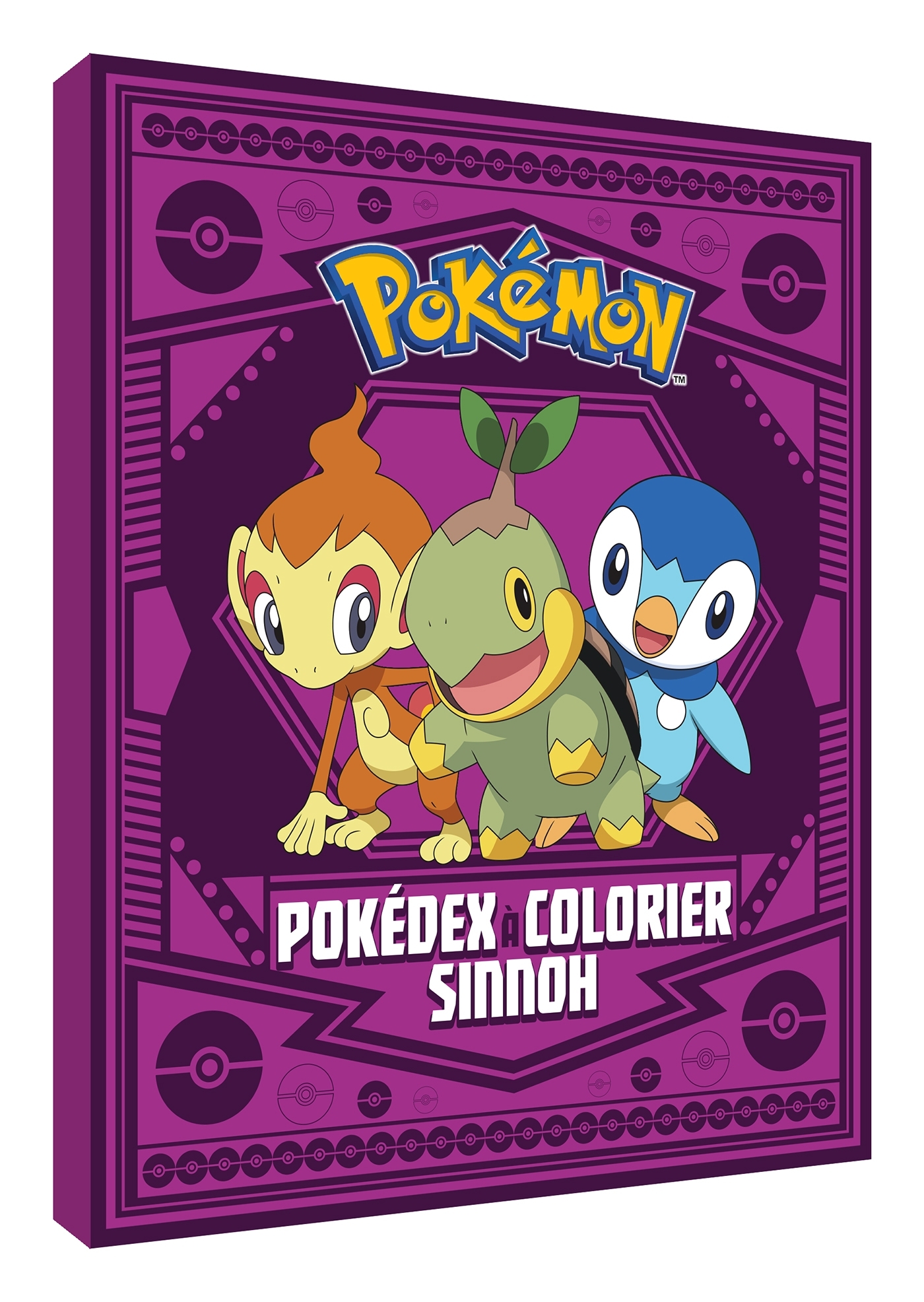 Pokémon - Pokedex à colorier Sinnoh - ERICK ALEXANDERSON ROSAS,   - HACHETTE JEUN.