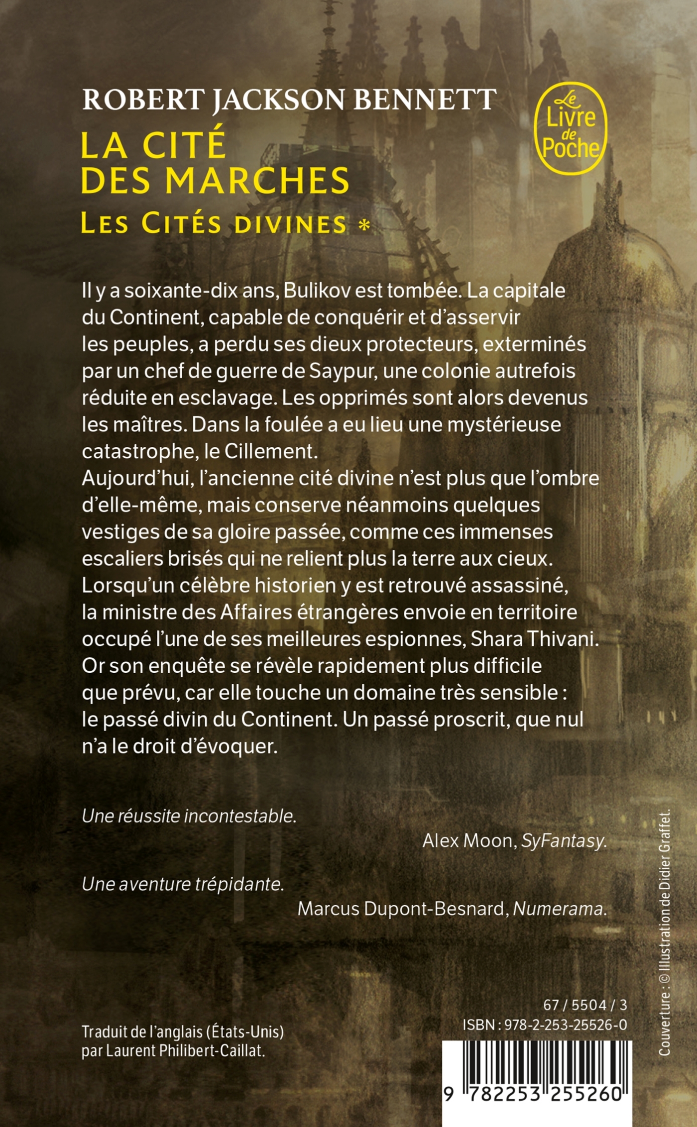 La Cité des marches (Les Cités divines, Tome 1) - Robert Jackson Bennett - LGF