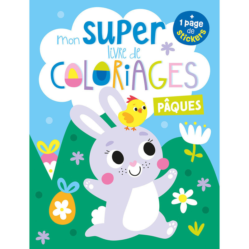 Mon super livre de coloriage -  - 1 2 3 SOLEIL