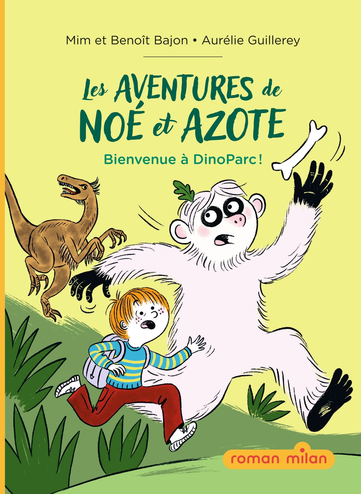 Les aventures de Noé et Azote, Tome 02 -  Mim, Benoît Bajon - MILAN