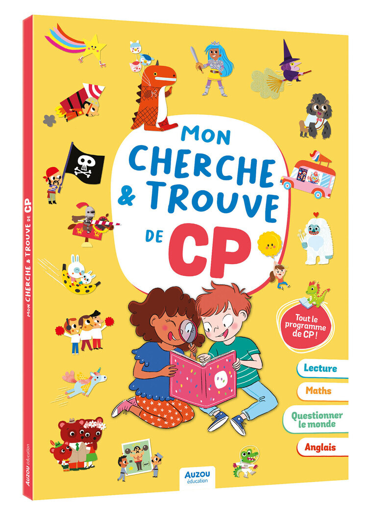 MON CHERCHE ET TROUVE DE CP - Aurore MEYER, Julie Mercier, Tiago Americo, Adeline PHAM, Prisca Le Tandé - AUZOU