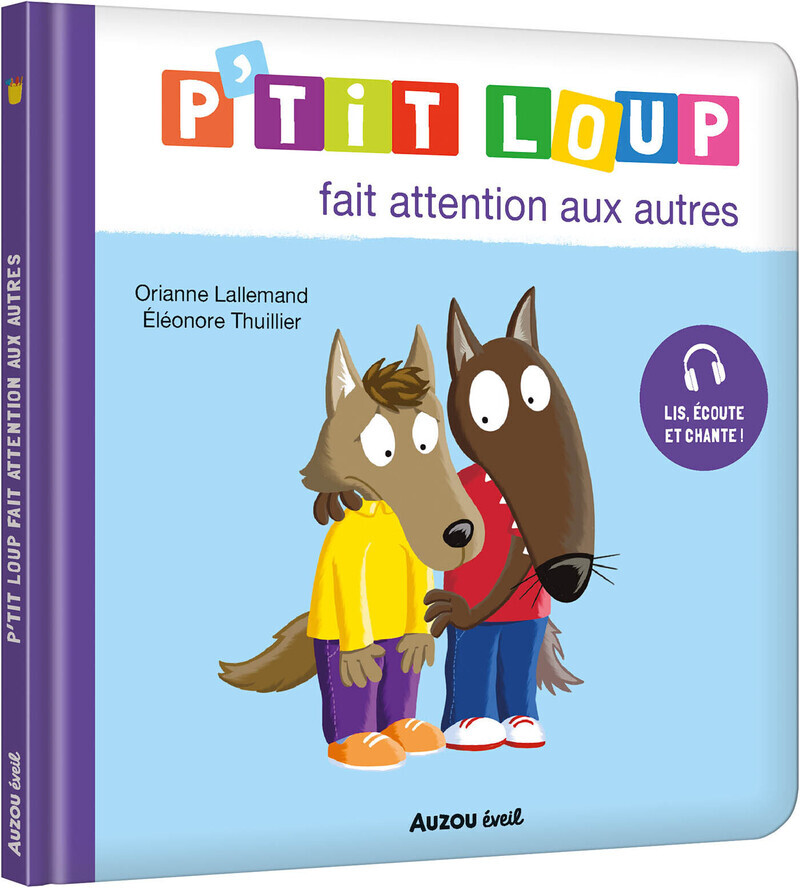 P'tit loup fait attention aux autres - Orianne LALLEMAND - AUZOU