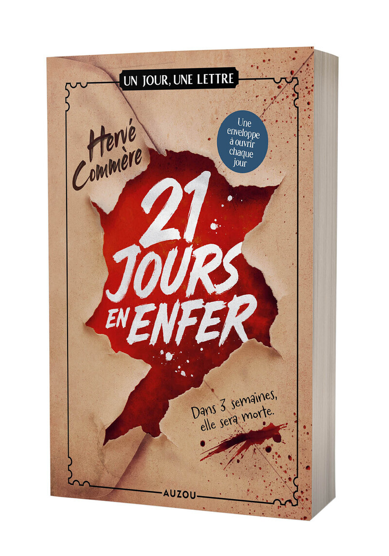 21 jours en enfer - Hervé Commère - AUZOU