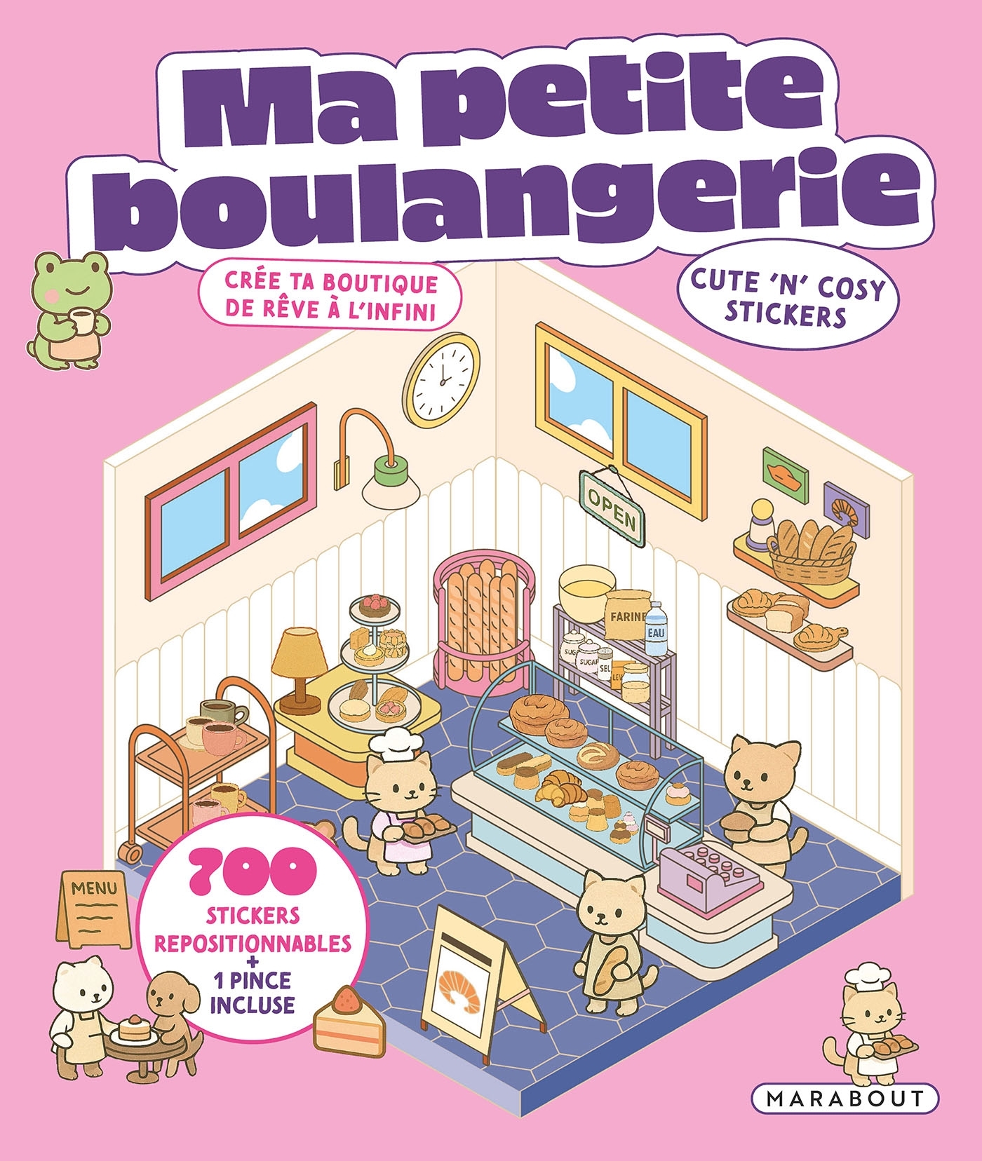 Ma petite boulangerie - Cute 'n' cosy stickers -  - MARABOUT
