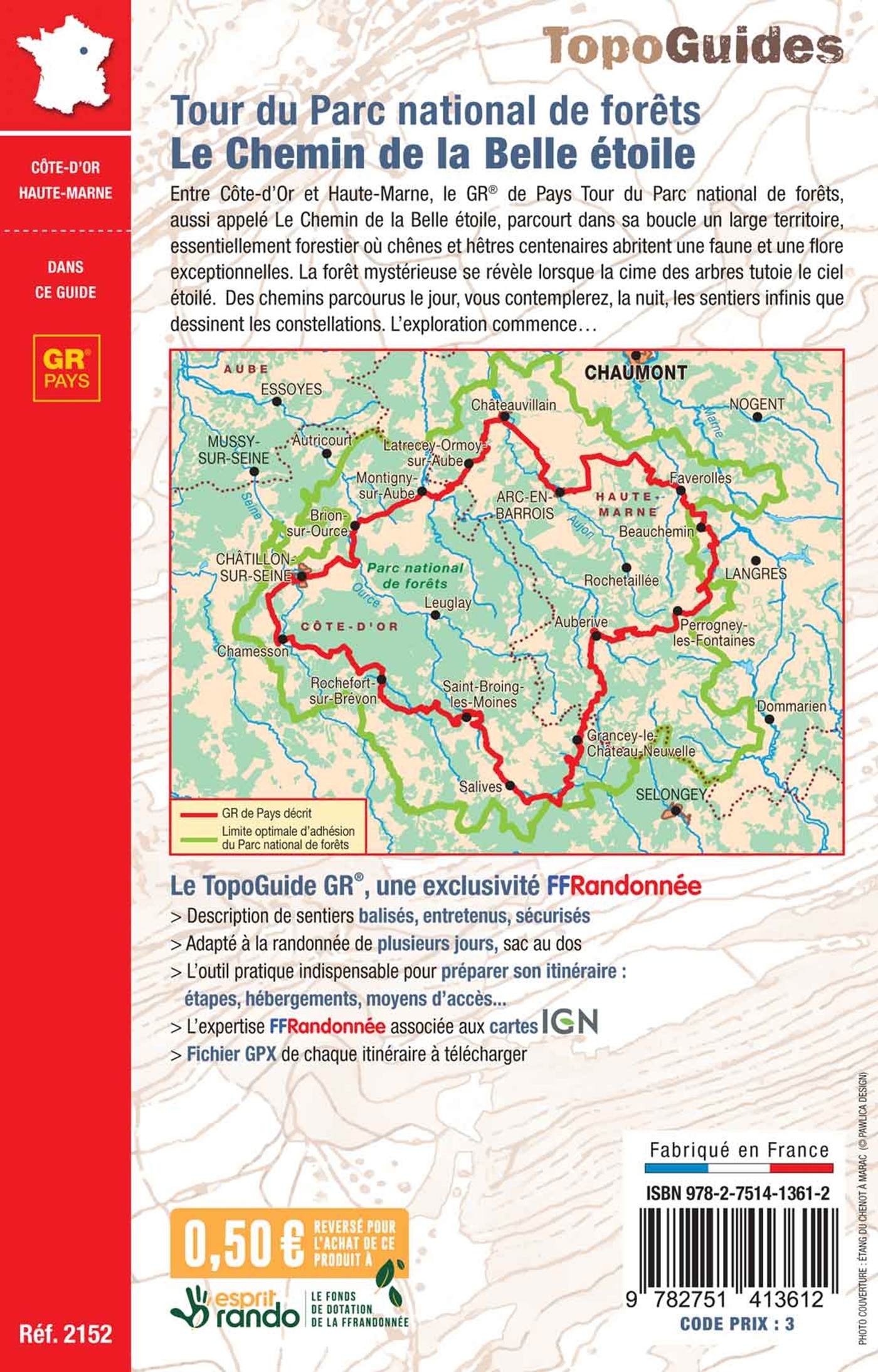 Tour du Parc national de forêts - ERICK ALEXANDERSON ROSAS,  Collectif - FFRP