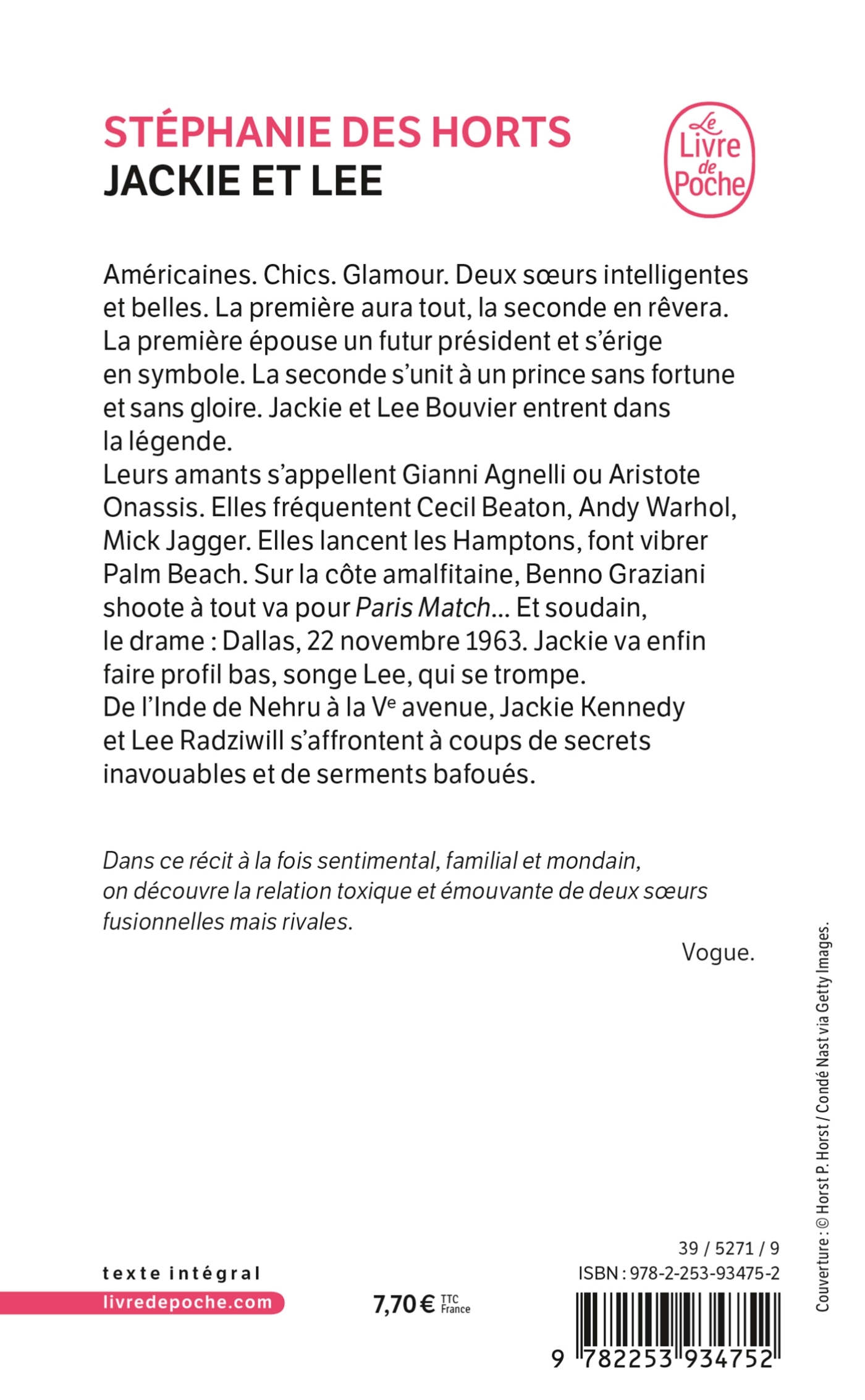 Jackie et Lee - Stéphanie des Horts - LGF