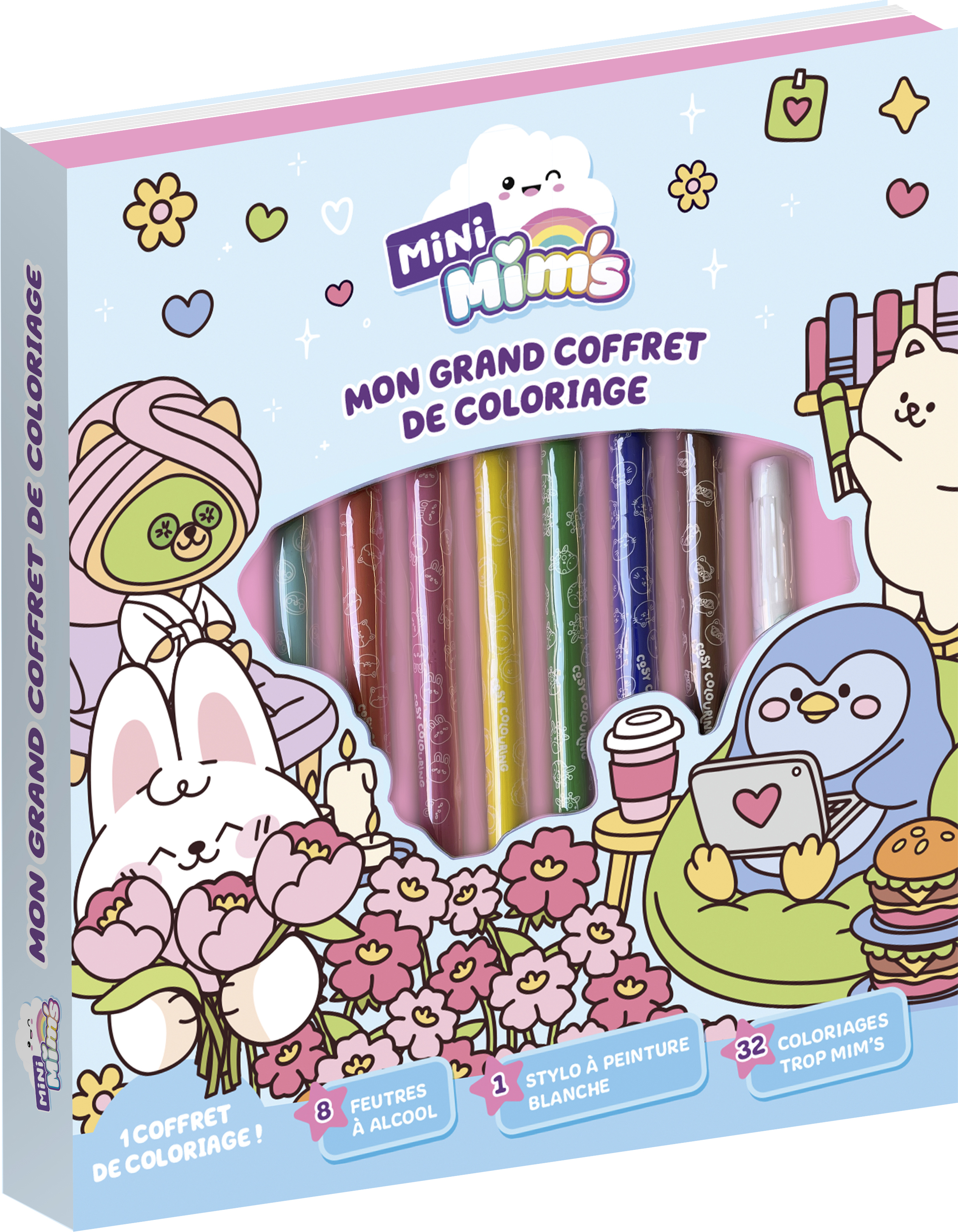 Mon grand coffret de coloriage -  - FLEURUS