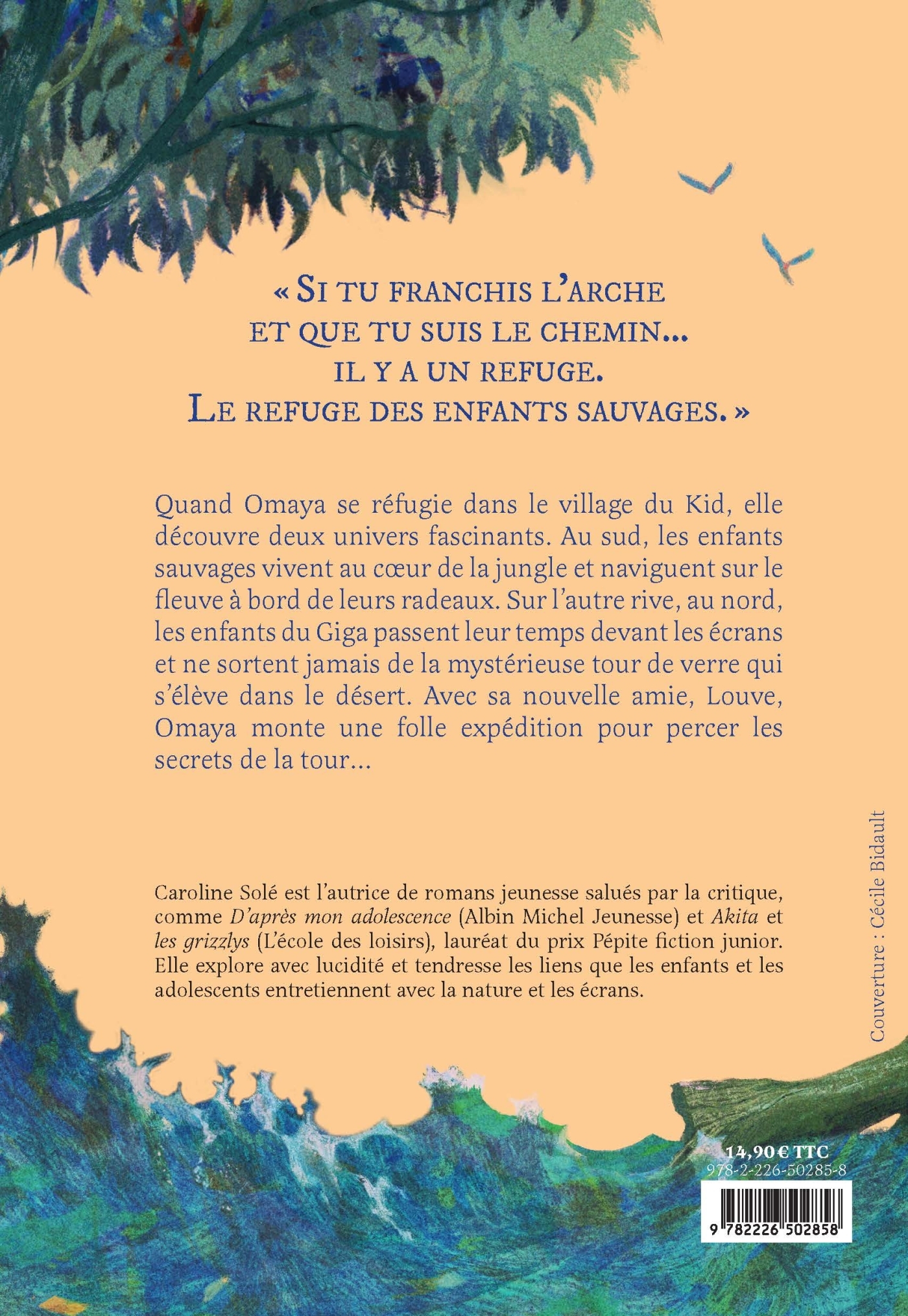 Omaya et Louve - Le Fleuve entre deux mondes - Caroline Solé - ALBIN MICHEL