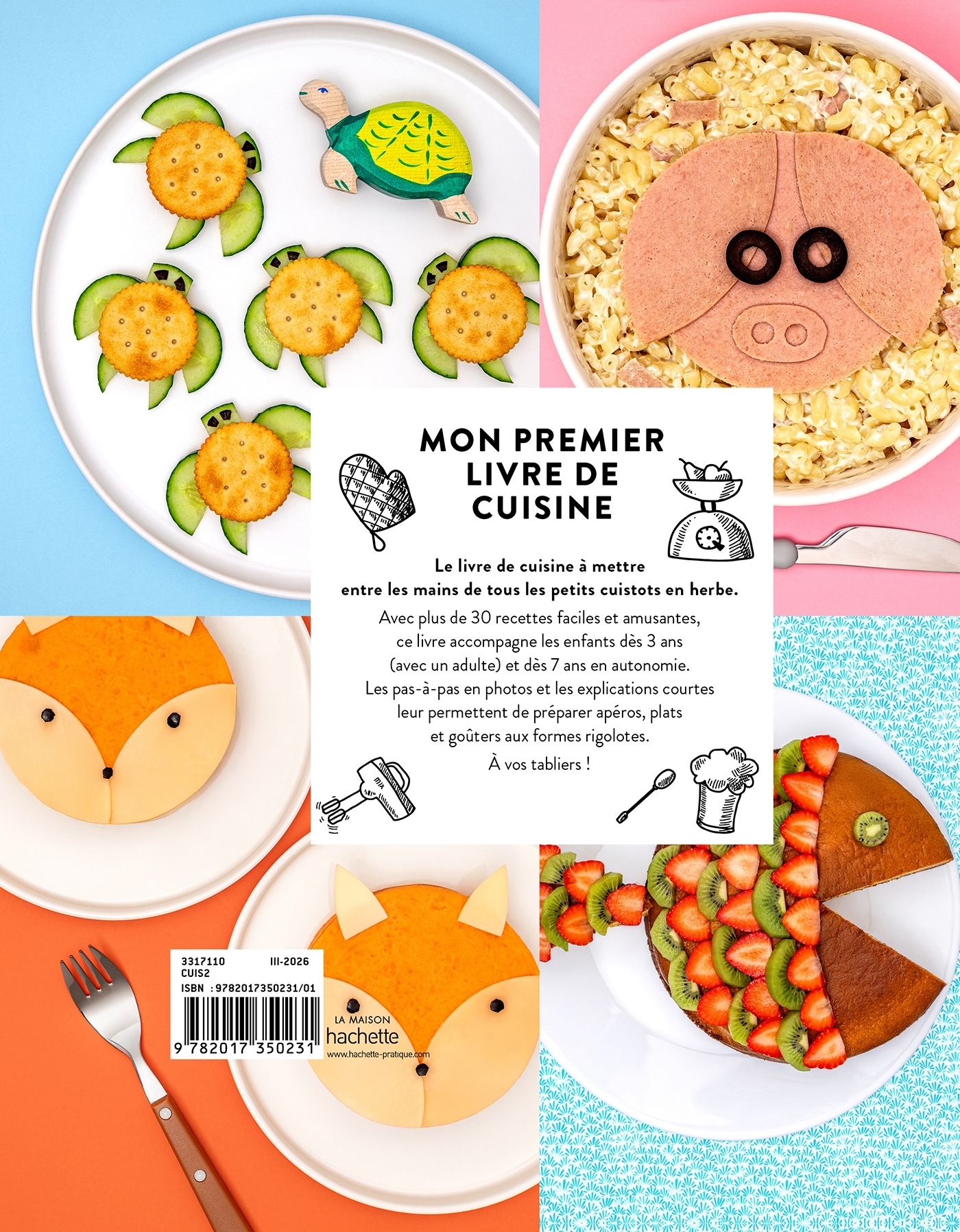 Mon premier livre de cuisine - Céline Terrand - HACHETTE PRAT