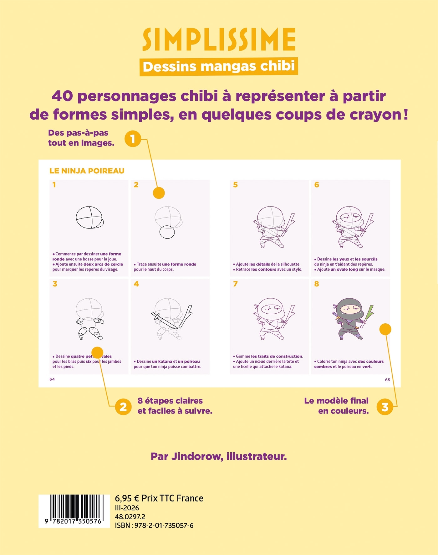 Simplissime - Dessins mangas chibi -  Jindorow - HACHETTE ENFANT