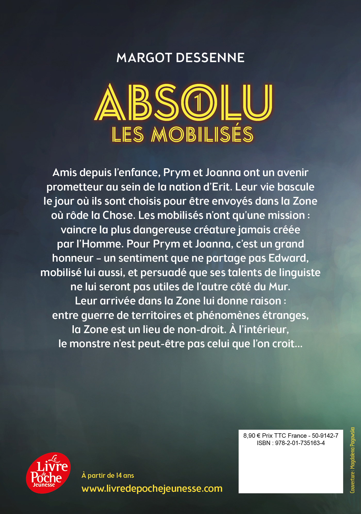 Absolu - Tome 1 - Margot Dessenne - POCHE JEUNESSE