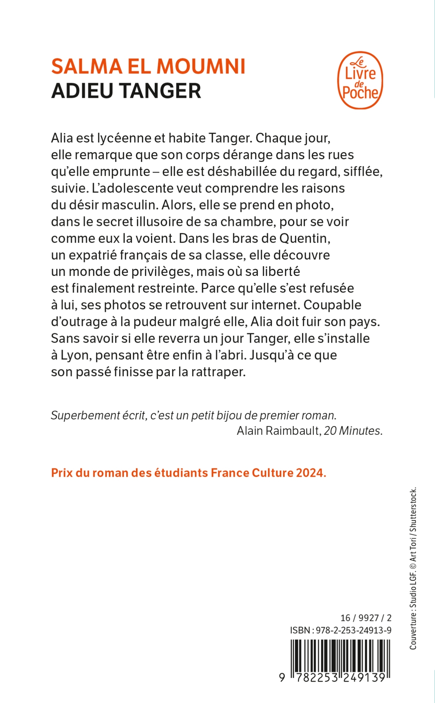 Adieu Tanger - Salma El Moumni - LGF