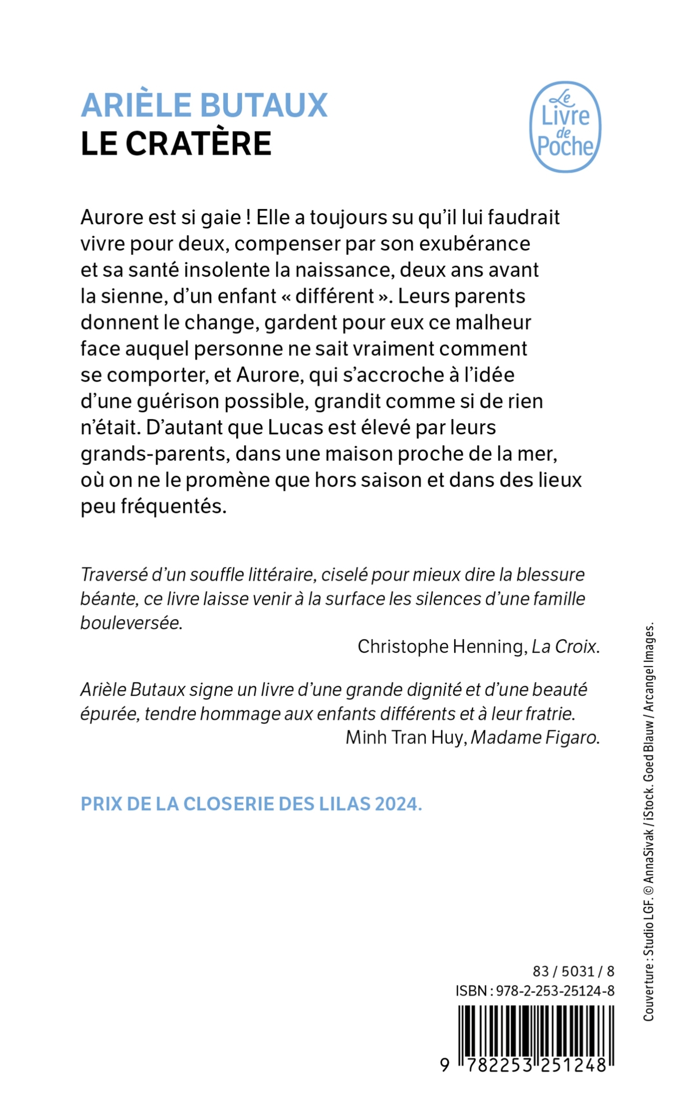 Le Cratère - Arièle Butaux - LGF