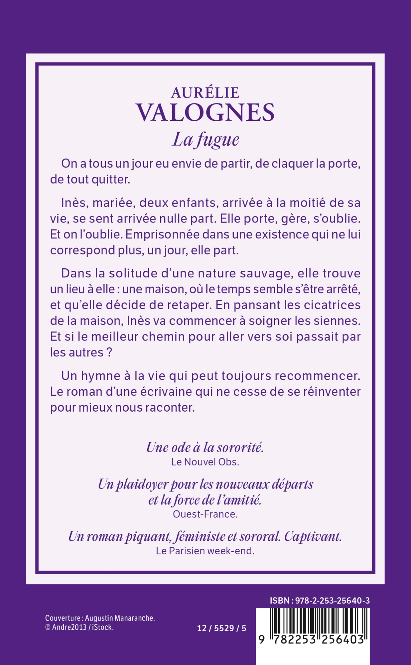 La Fugue - Aurélie Valognes - LGF