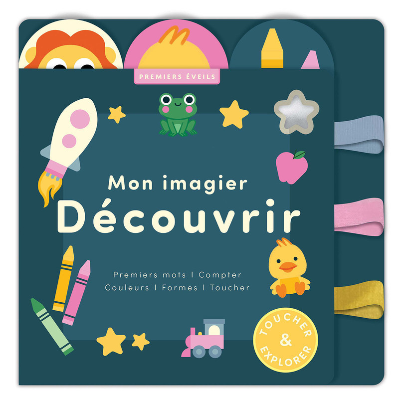 Mon imagier découvrir - Livre d'éveil bébé dés 6 mois - Sarah Lock - 1 2 3 SOLEIL