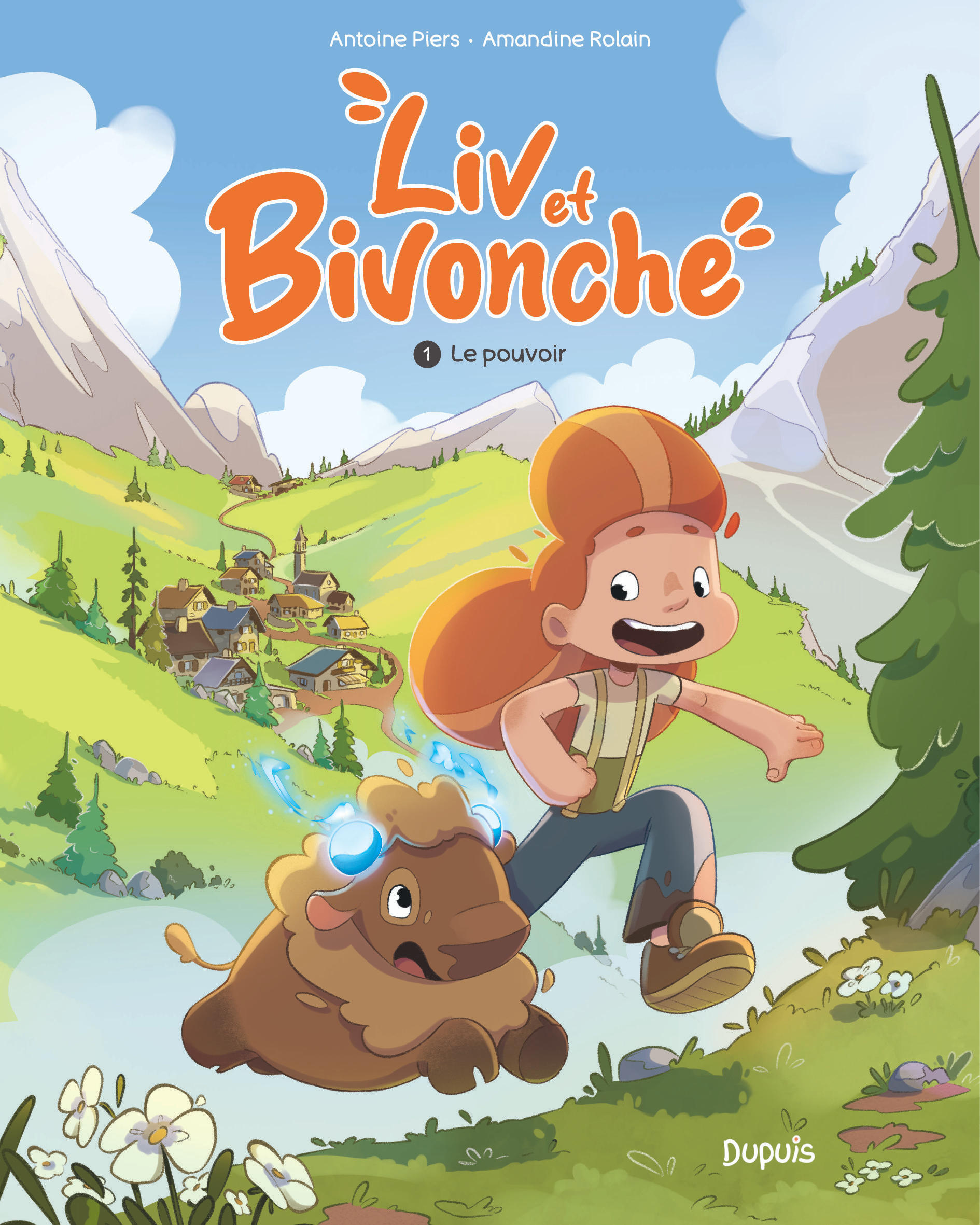 Liv et Bivonche - Tome 1 - Le pouvoir -  PIERS Antoine - DUPUIS