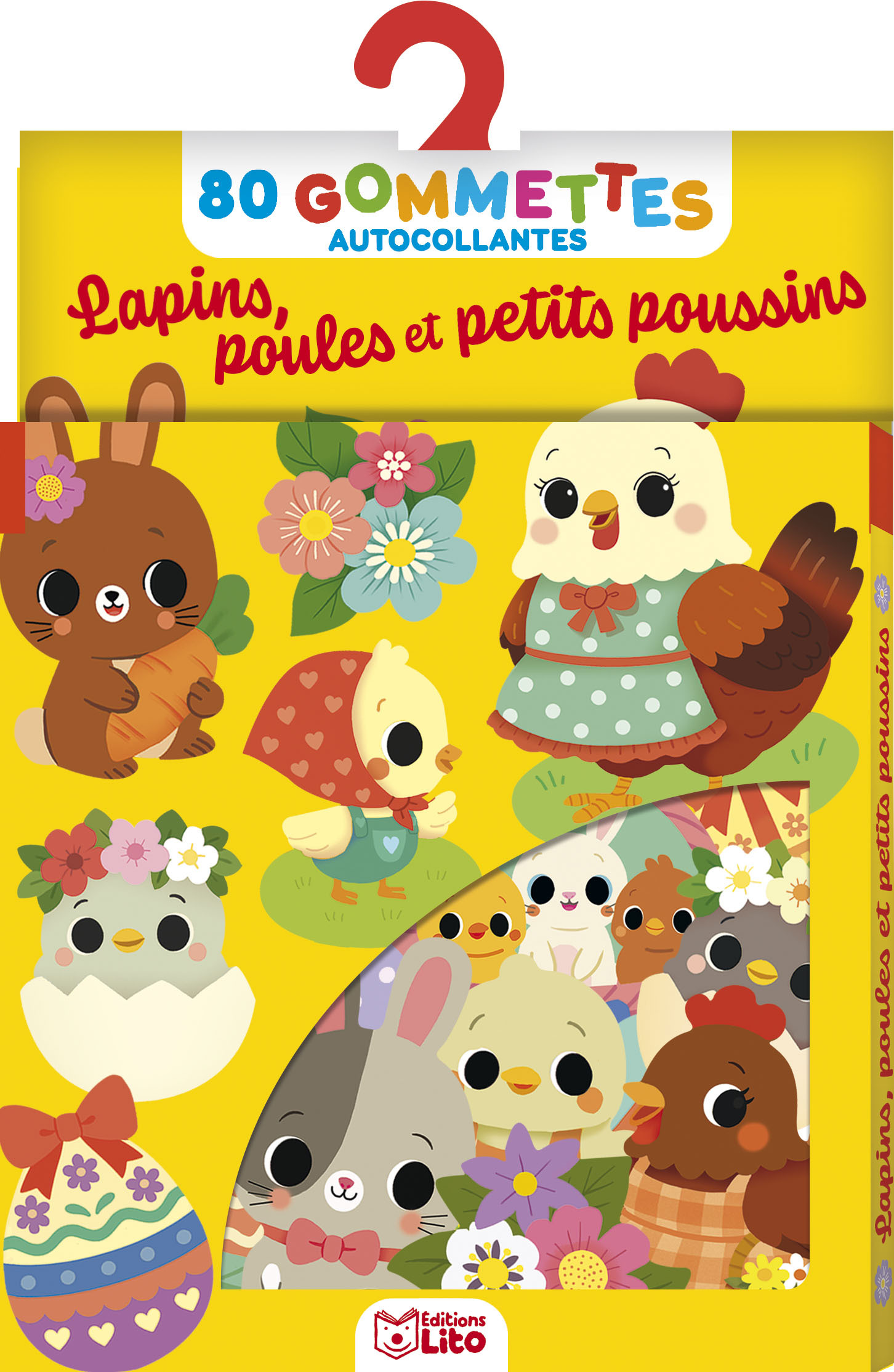 LAPINS POULES PETITS POUSSINS -  - LITO