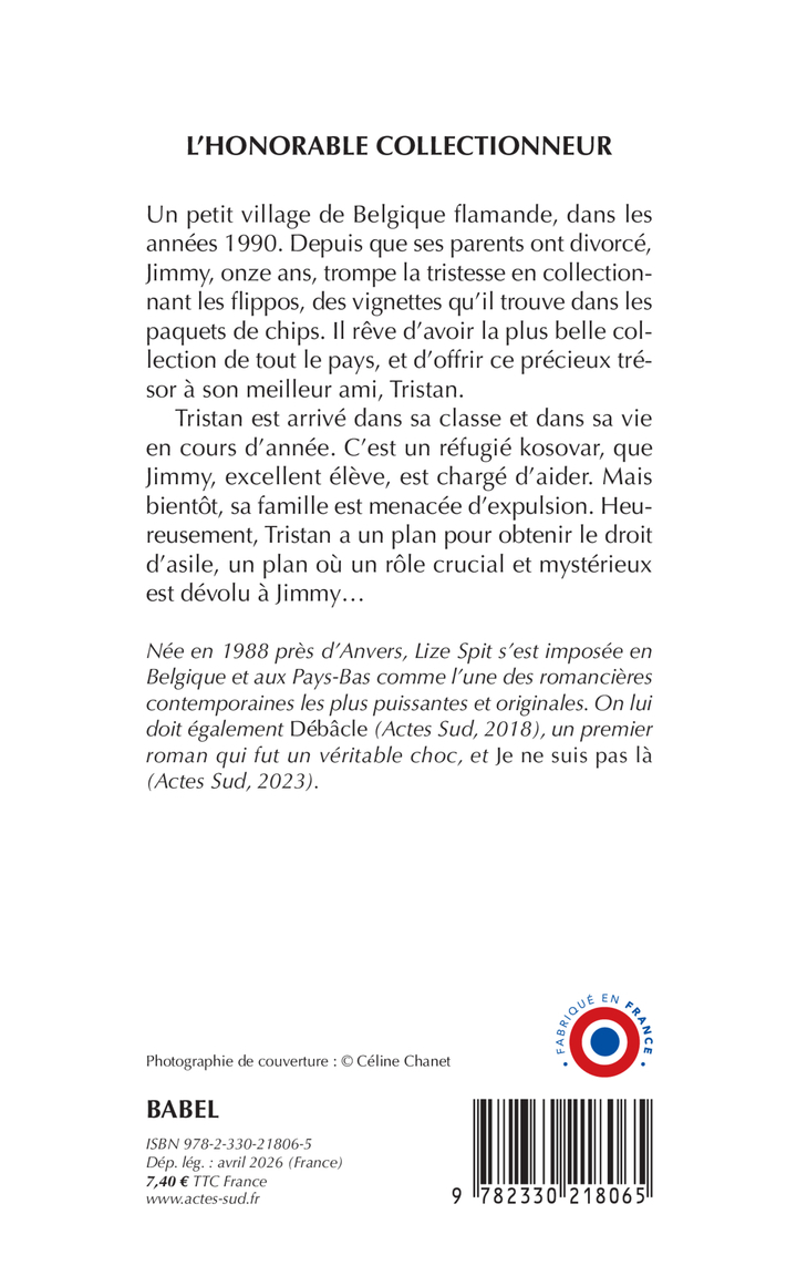 L'Honorable Collectionneur - Lize Spit - ACTES SUD