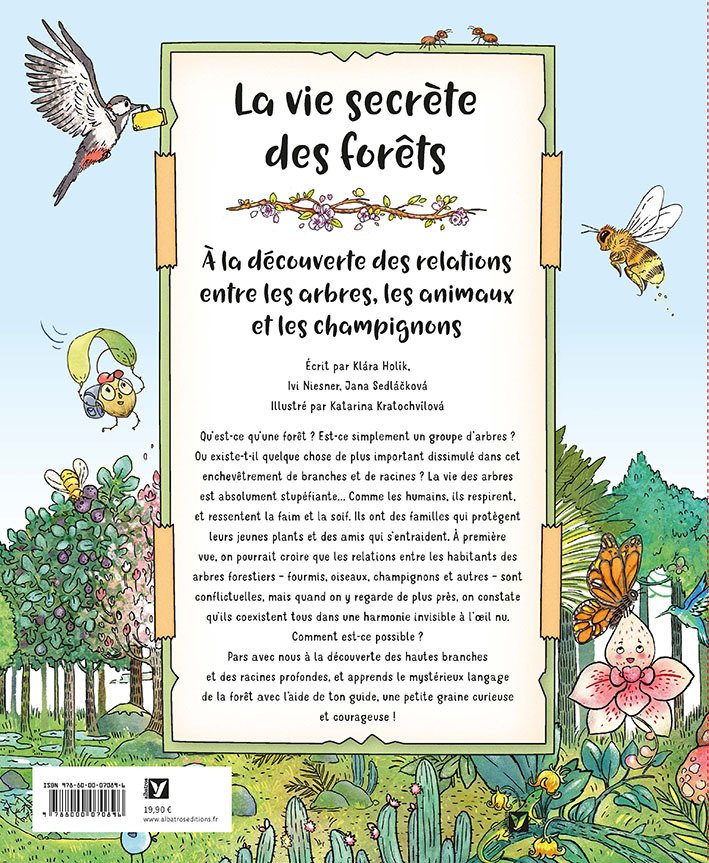 La vie secrète des forêts - Jana Sedlácková - ALBATROS