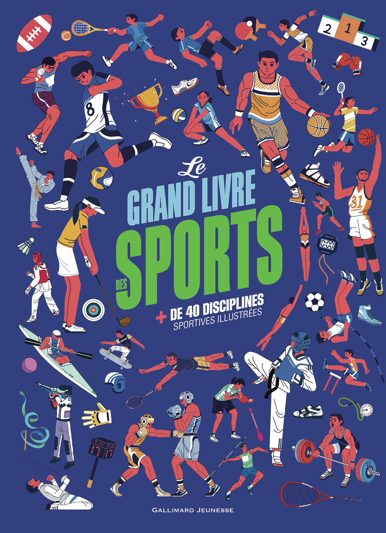 Le grand livre des sports - Fang Shenglan, Liang Lina - GALLIMARD JEUNE