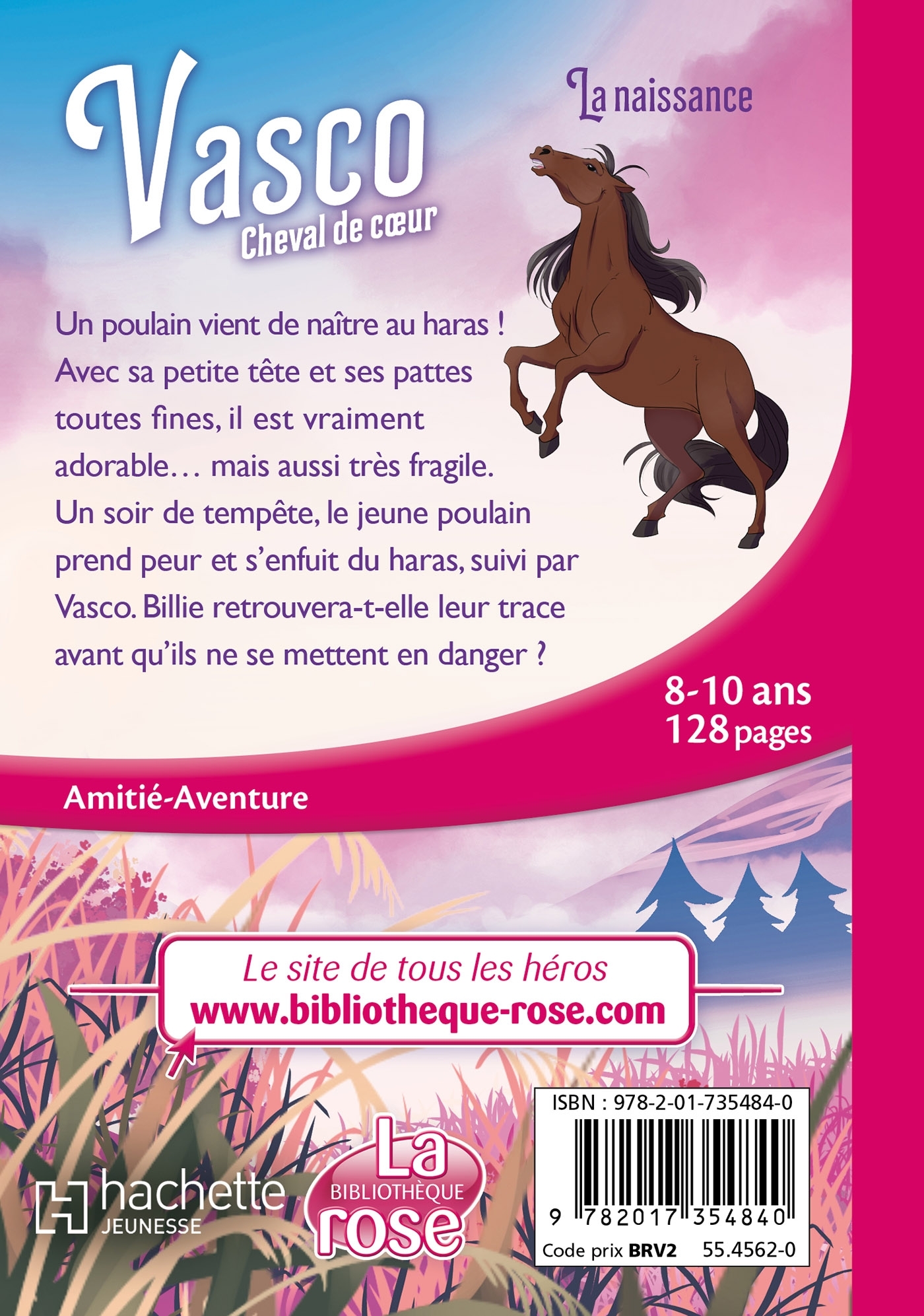 Vasco, cheval de coeur, Tome 04 - La naissance - Hachette Livre, Christelle Chatel - HACHETTE JEUN.