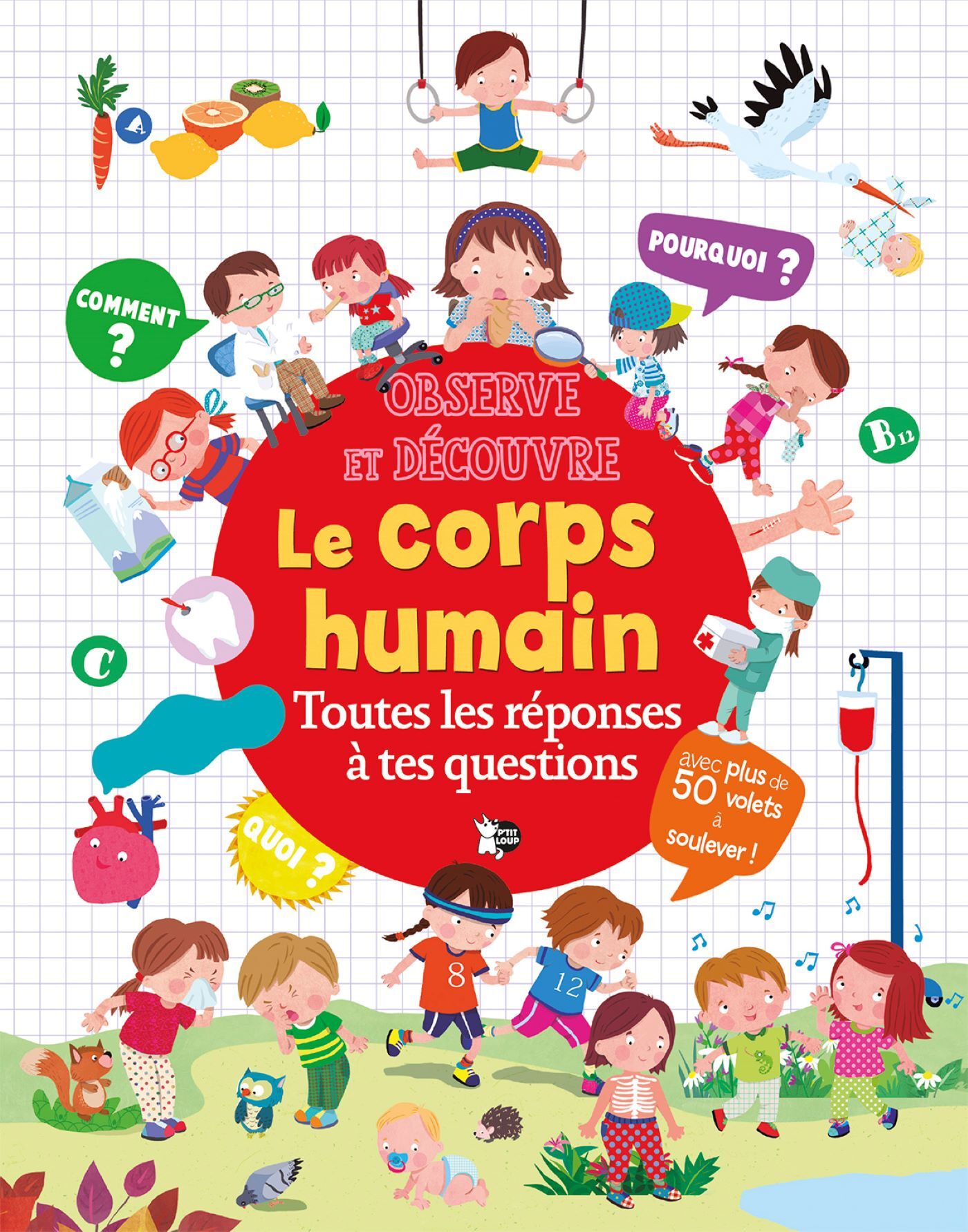 Le Corps Humain -  Collectif - PTIT LOUP