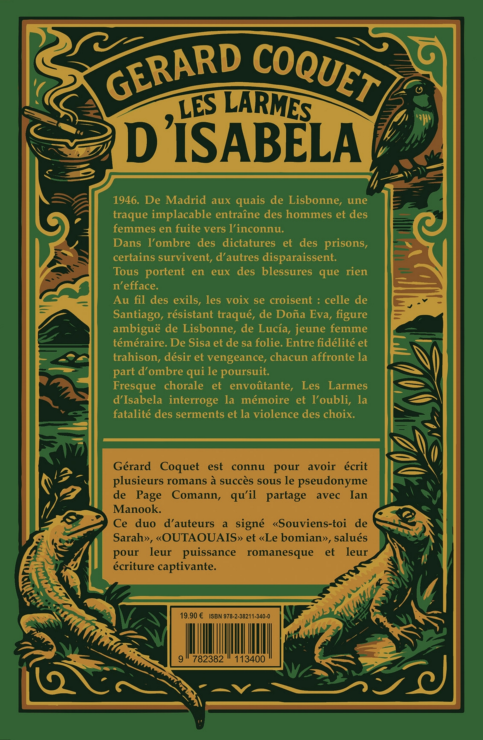 Les larmes d'Isabela - Gérard Coquet - M PLUS