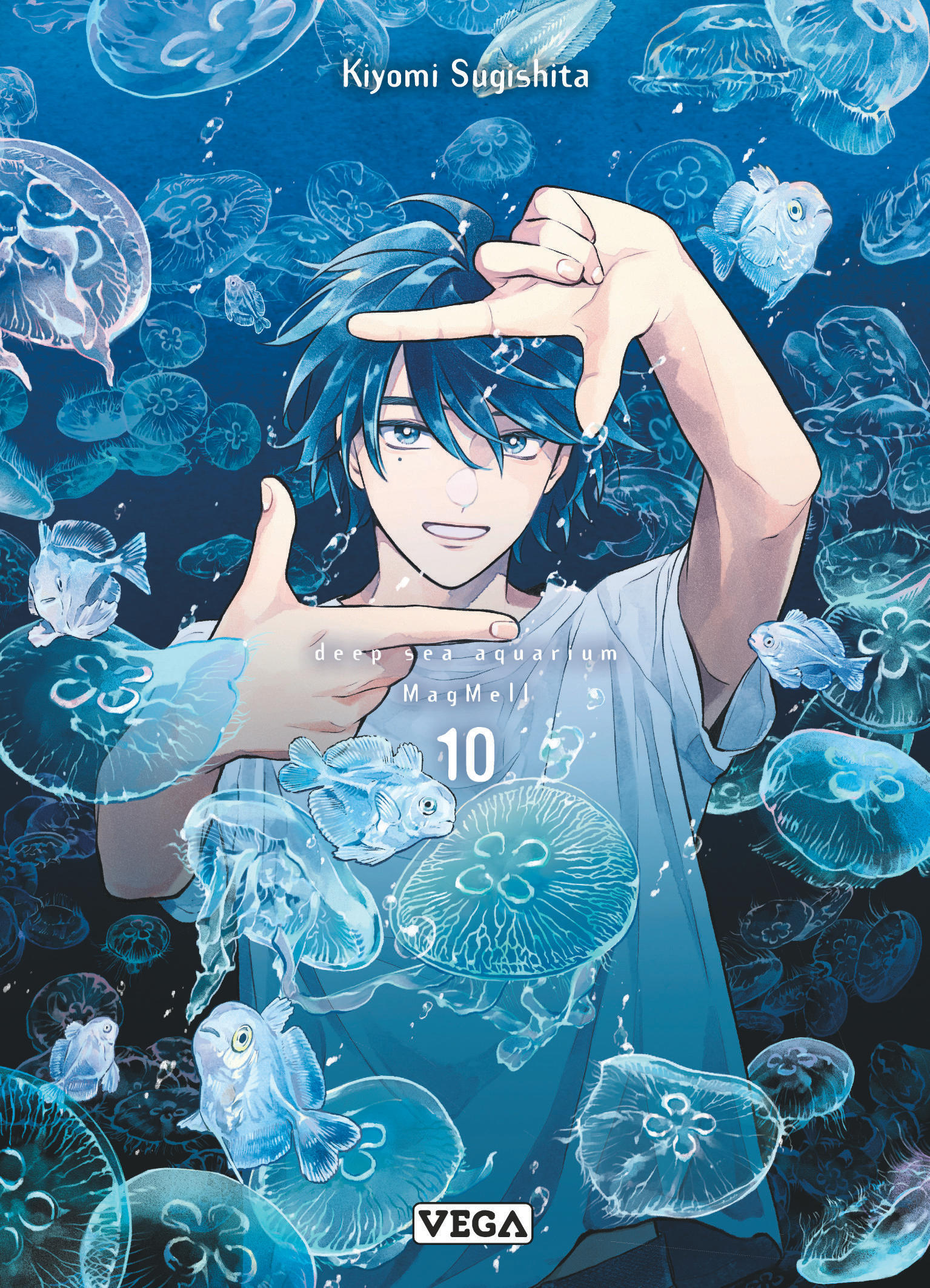 Deep sea aquarium Magmell - Tome 10 -  Sugishita  Kiyomi - VEGA DUPUIS