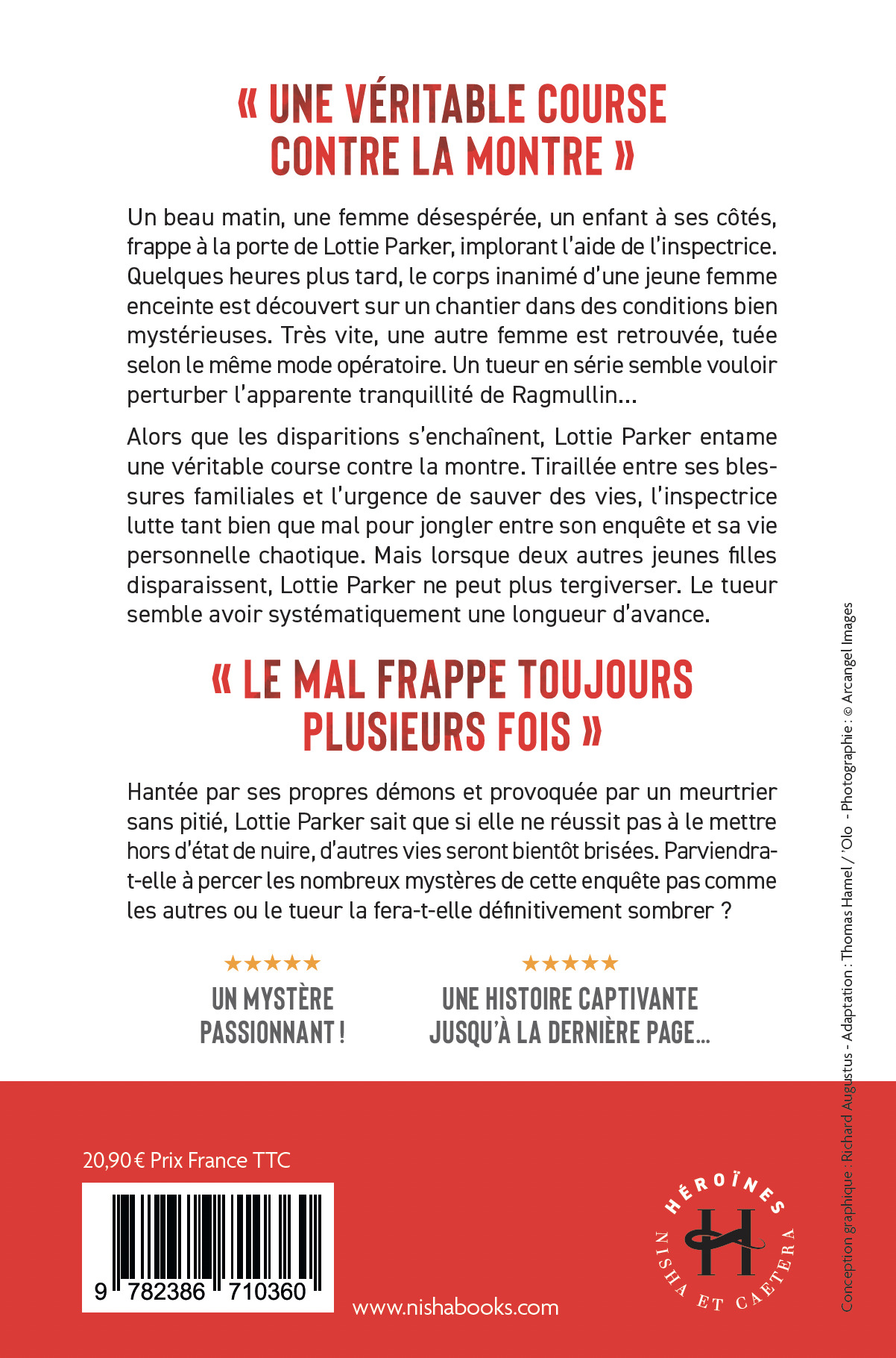 Des vies volées  - Patricia Gibney - NISHA EDITIONS