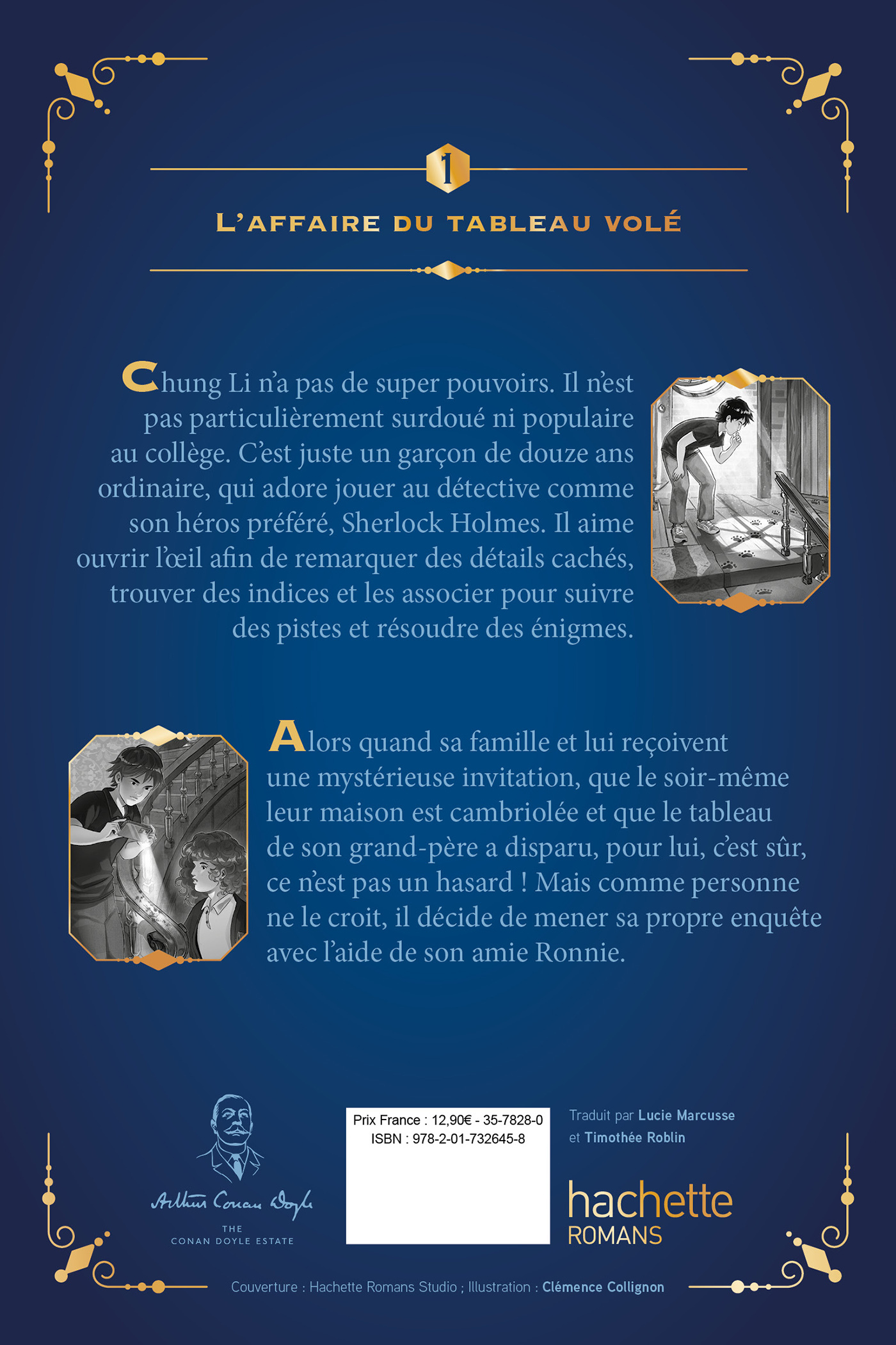 L'Apprenti Sherlock - tome 1 - L'affaire du tableau volé - James Noble - HACHETTE ROMANS