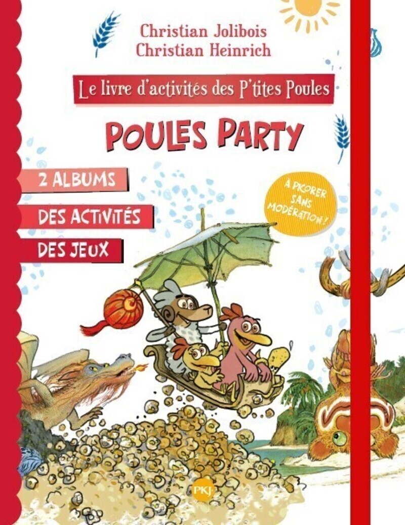 P'tites Poules - Livre d'activité - Christian Jolibois - POCKET JEUNESSE