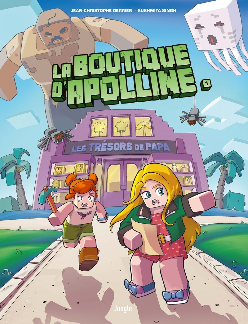 La Boutique d'Apolline - Tome 1 - Jean-Christophe Derrien, Sushmita Singh - JUNGLE