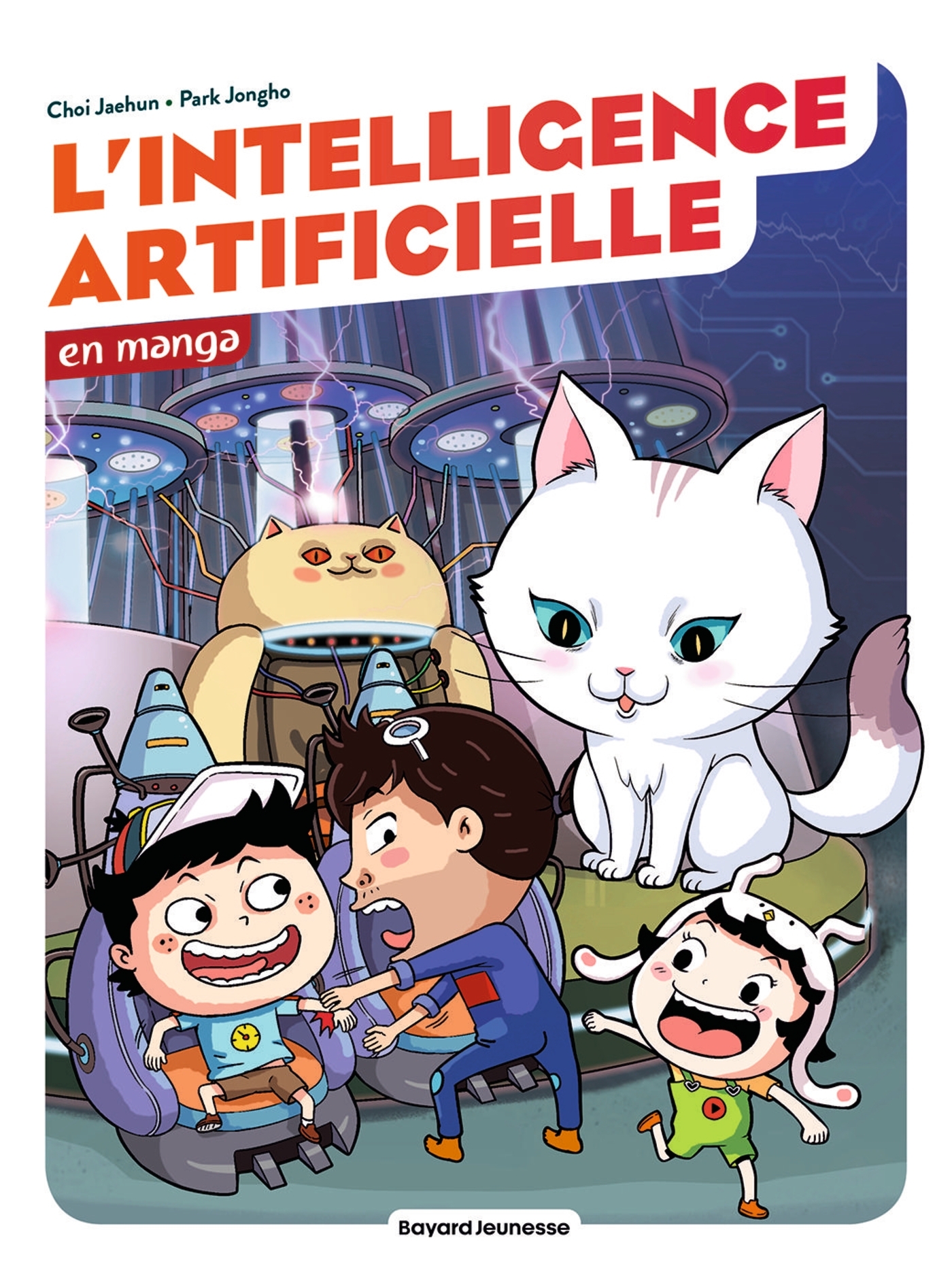 L'intelligence artificielle en manga - Baptiste MASSA - BAYARD JEUNESSE