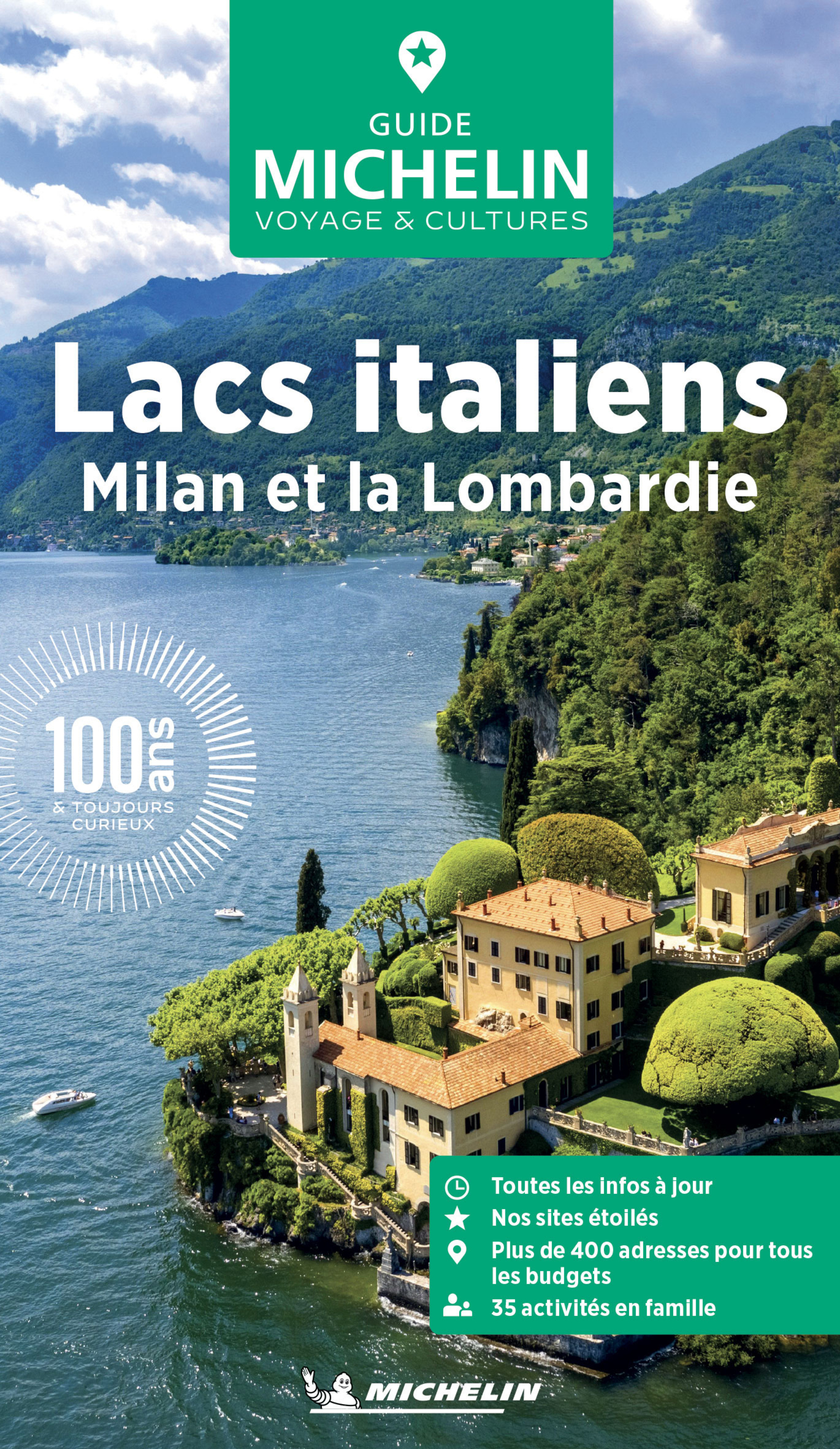 Guide Vert Lacs italiens, Milan et la Lombardie -  - MICHELIN