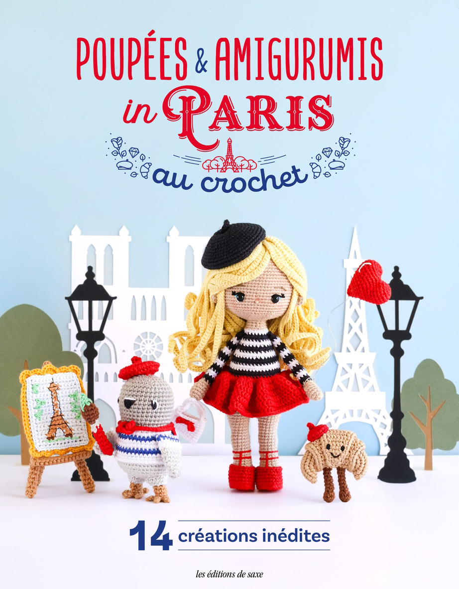 Poupées et amigurumis in Paris au crochet -  uvre collective - DE SAXE
