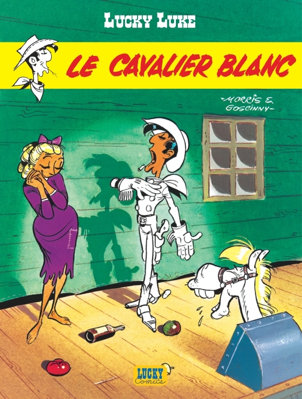 Lucky Luke - Tome 10 - Le Cavalier blanc -  Goscinny - LUCKY