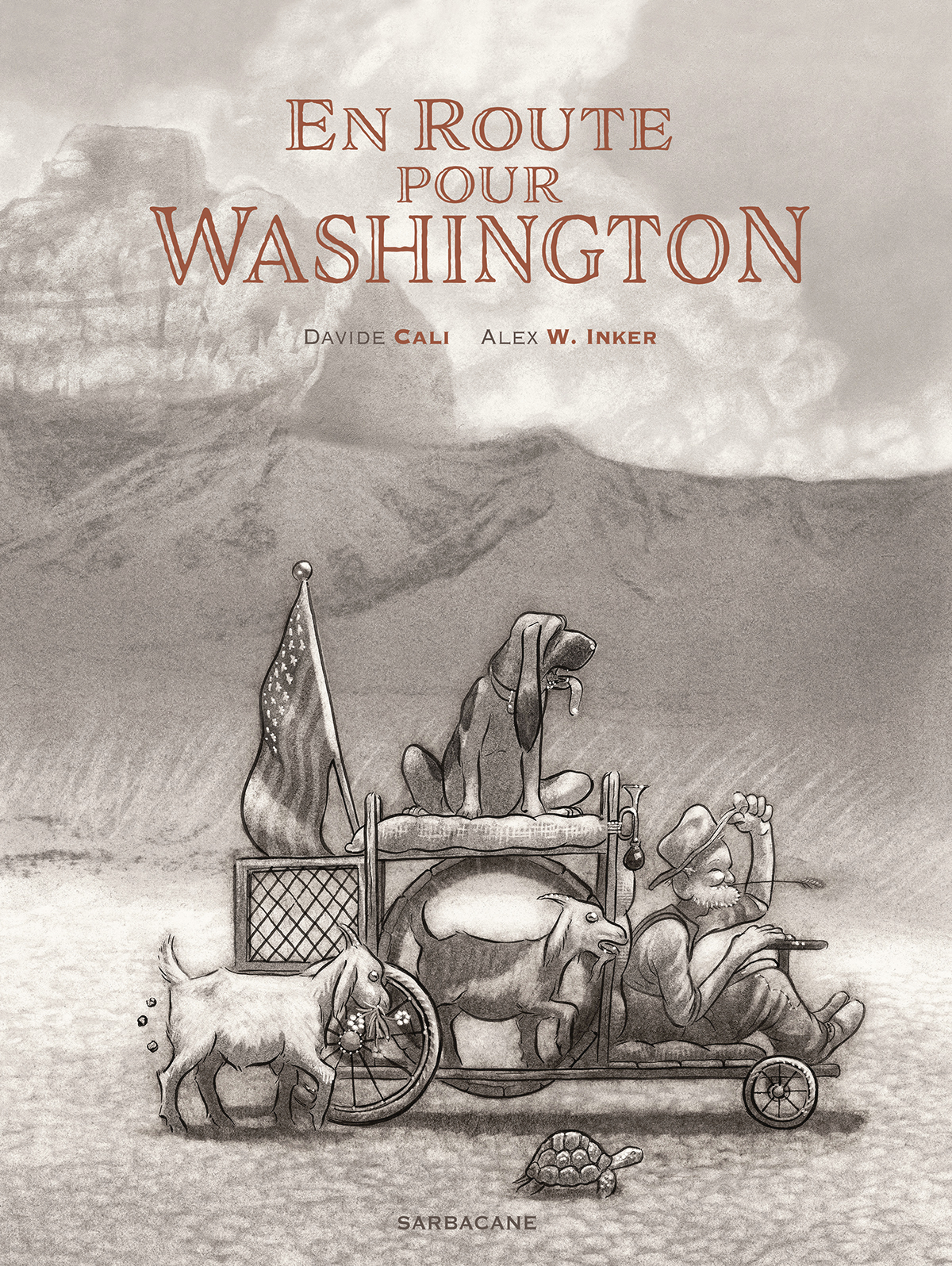 En route pour Washington - Davide Cali, Alex W. Inker - SARBACANE