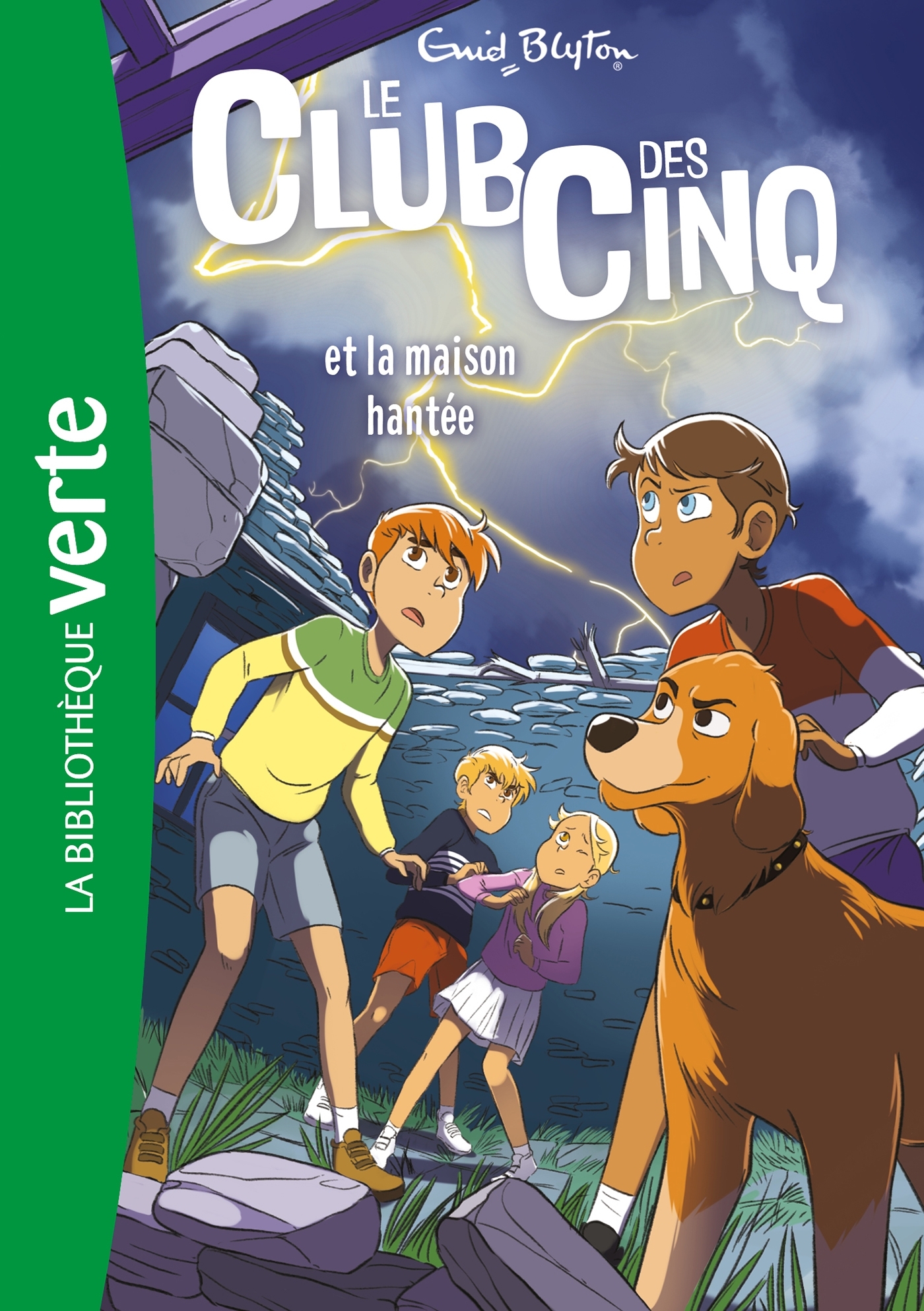 Le Club des Cinq (nouvelle édition), Tome 16 - Le Club des Cinq et la maison hantée - Enid Blyton - HACHETTE JEUN.