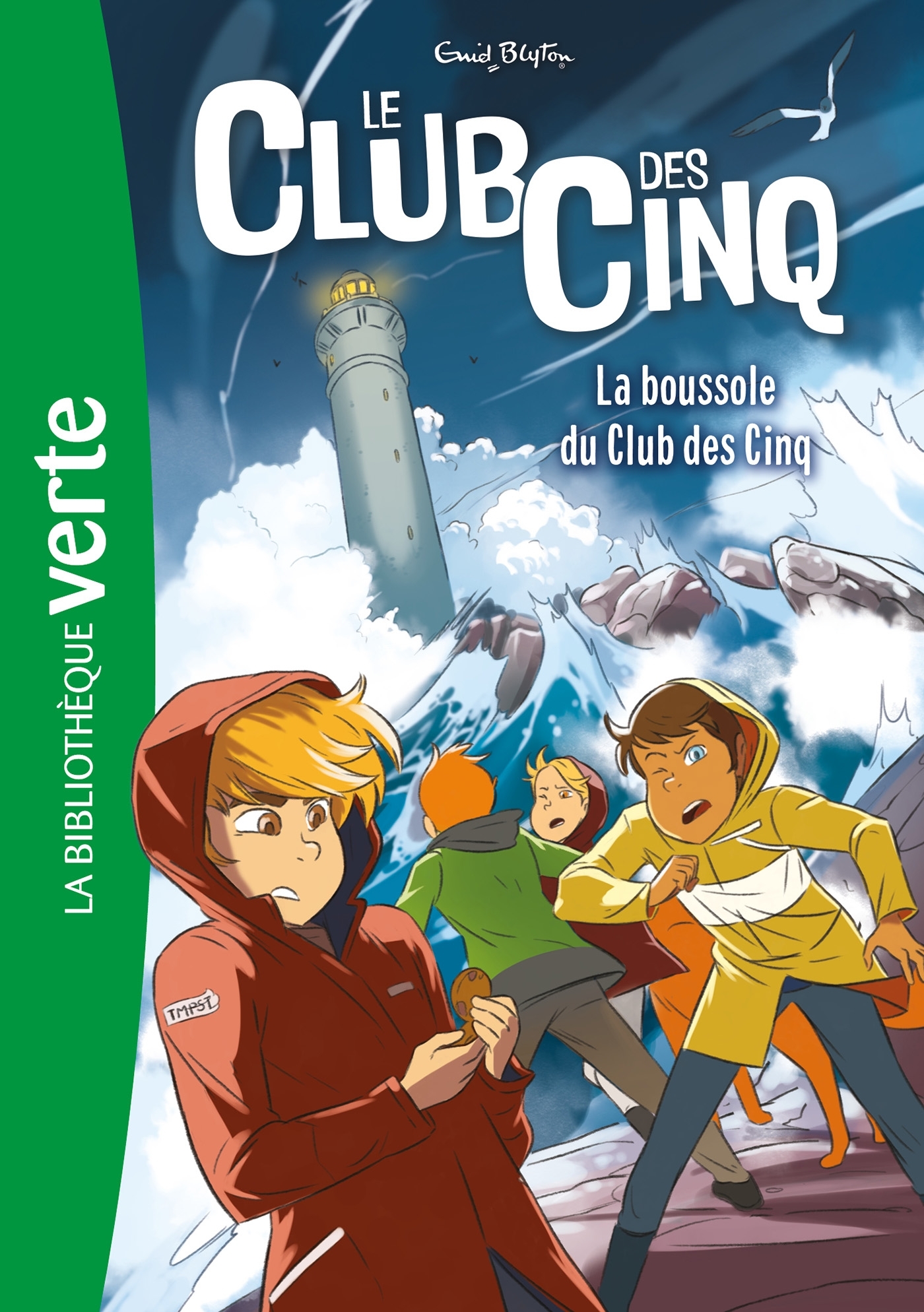 Le Club des Cinq (nouvelle édition), Tome 19 - La boussole du Club des Cinq - Enid Blyton - HACHETTE JEUN.