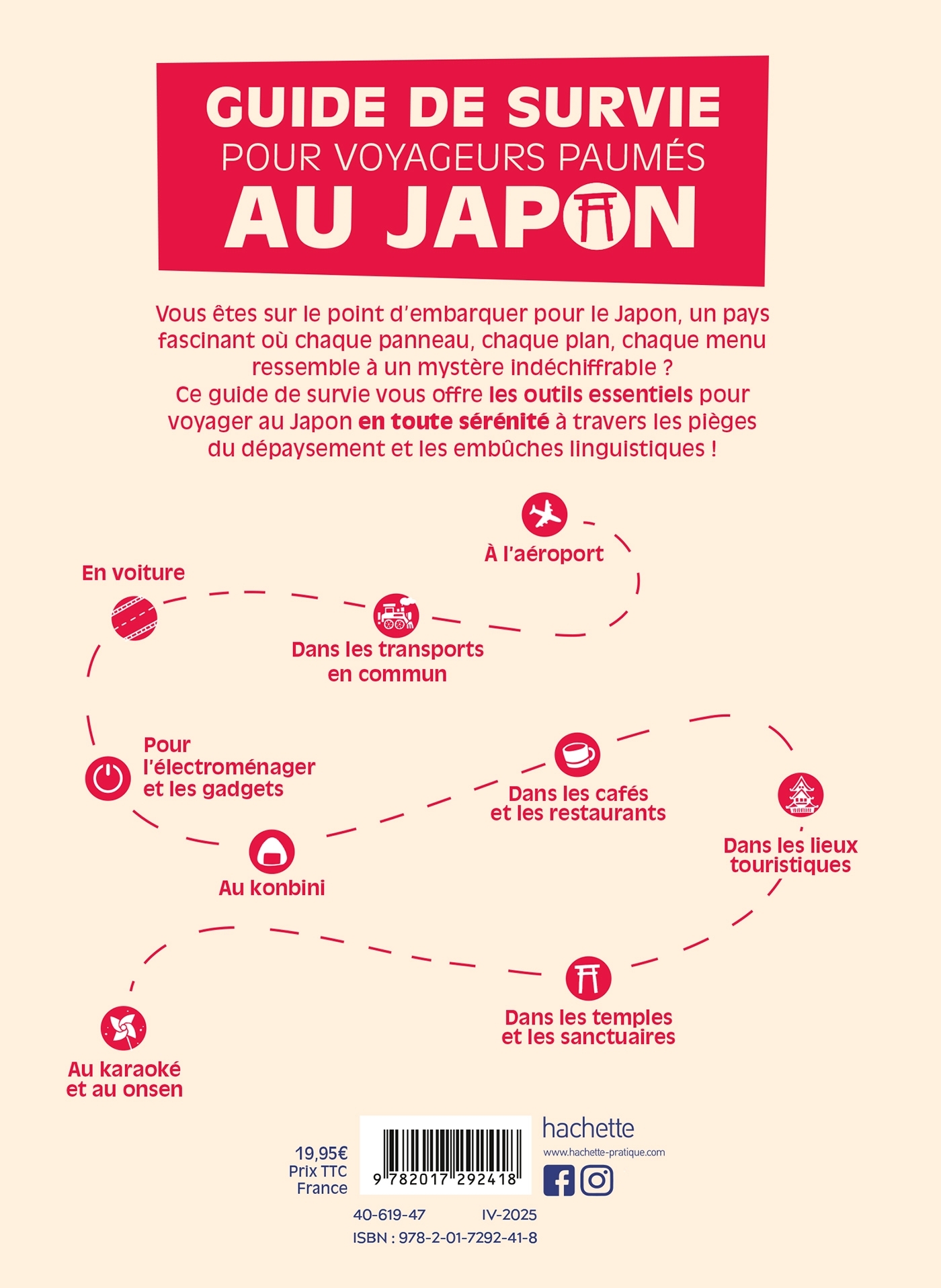 Guide de survie pour voyageurs paumés au Japon - Candyce Vandeville - HACHETTE PRAT