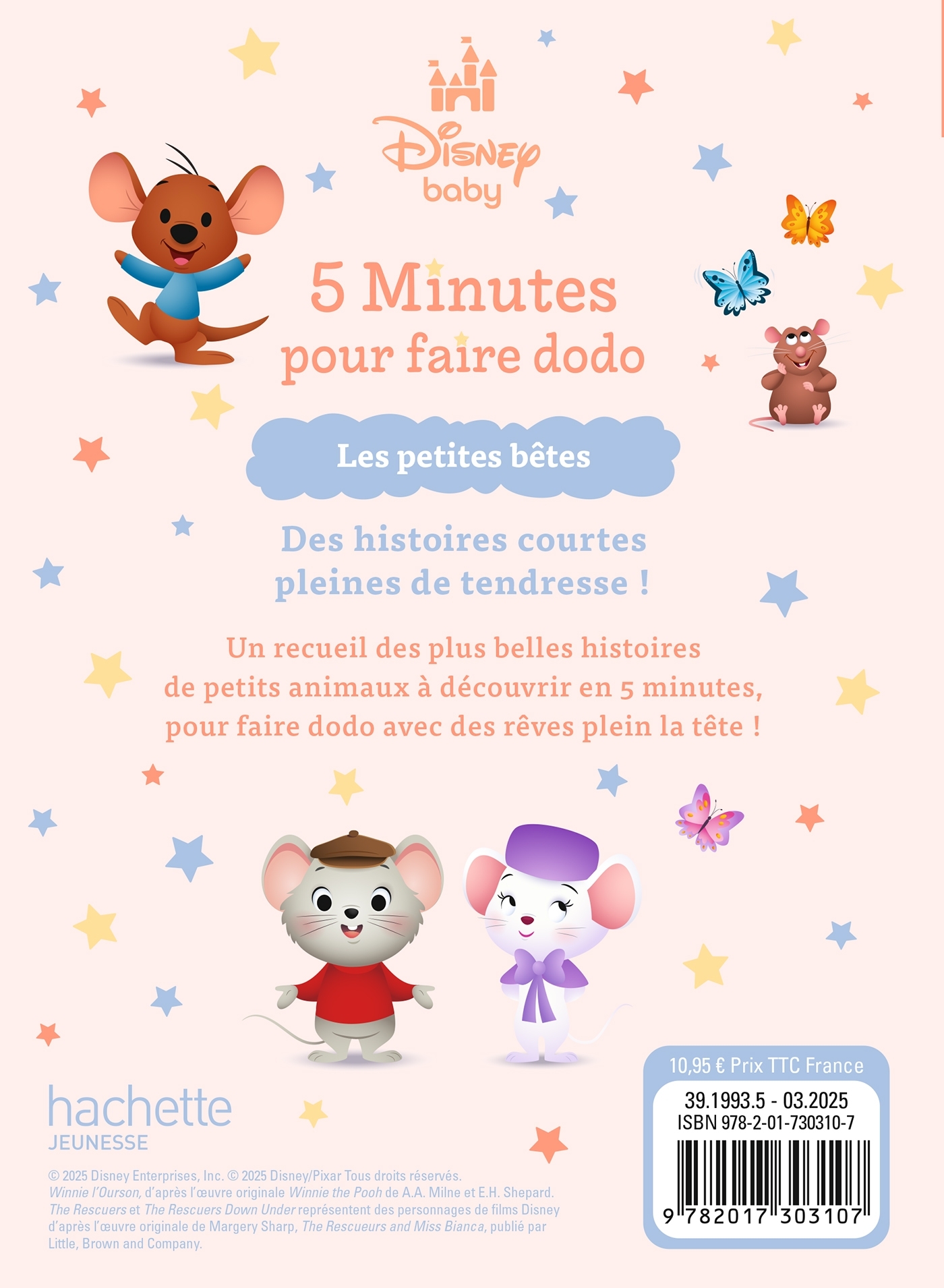 DISNEY BABY - 5 Minutes pour faire dodo (0-3 ans) - Petites Bêtes -  - DISNEY HACHETTE