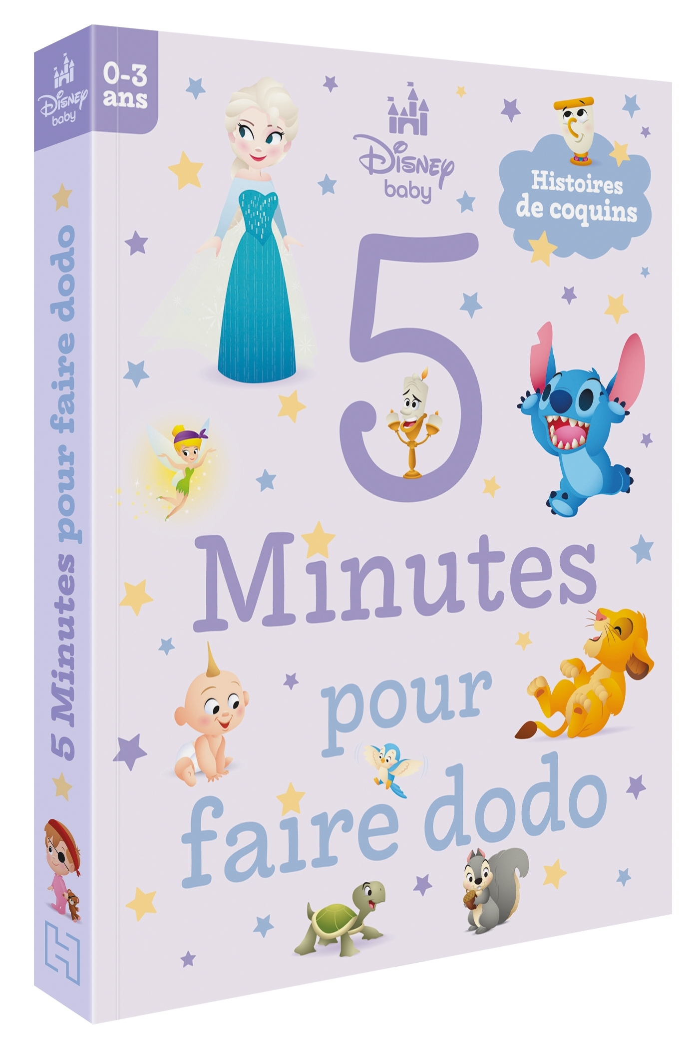 DISNEY BABY - 5 minutes pour faire dodo (0-3 ans) - Histoires de coquins - XXX - DISNEY HACHETTE
