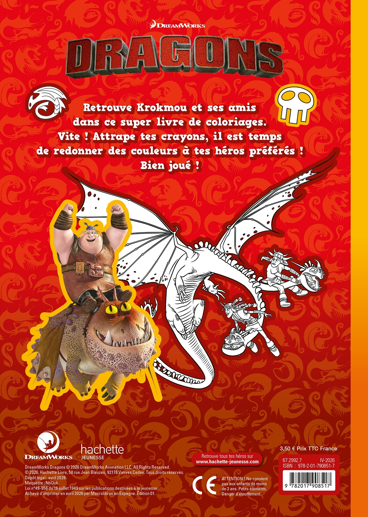 Dragons - Super Colos -   - HACHETTE JEUN.