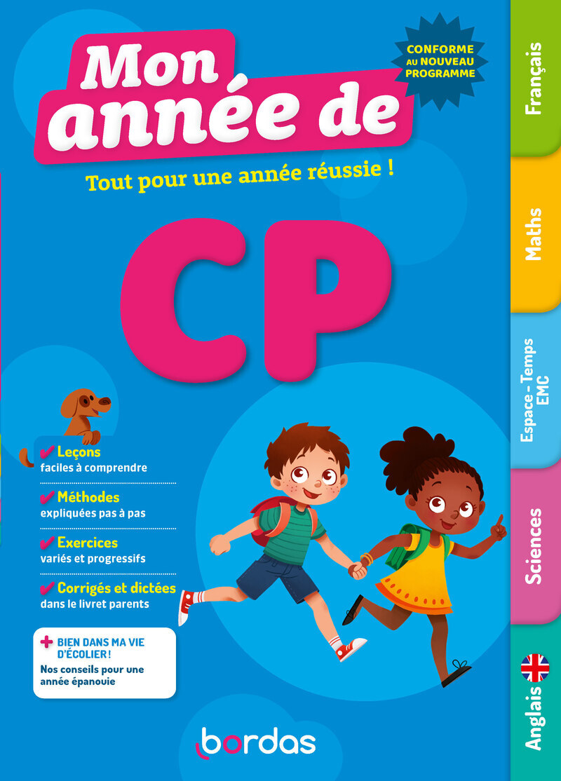 Mon année de CP - Aline Clavier, Francine Martineau, Laurence Pineau, Francine Adrien - BORDAS