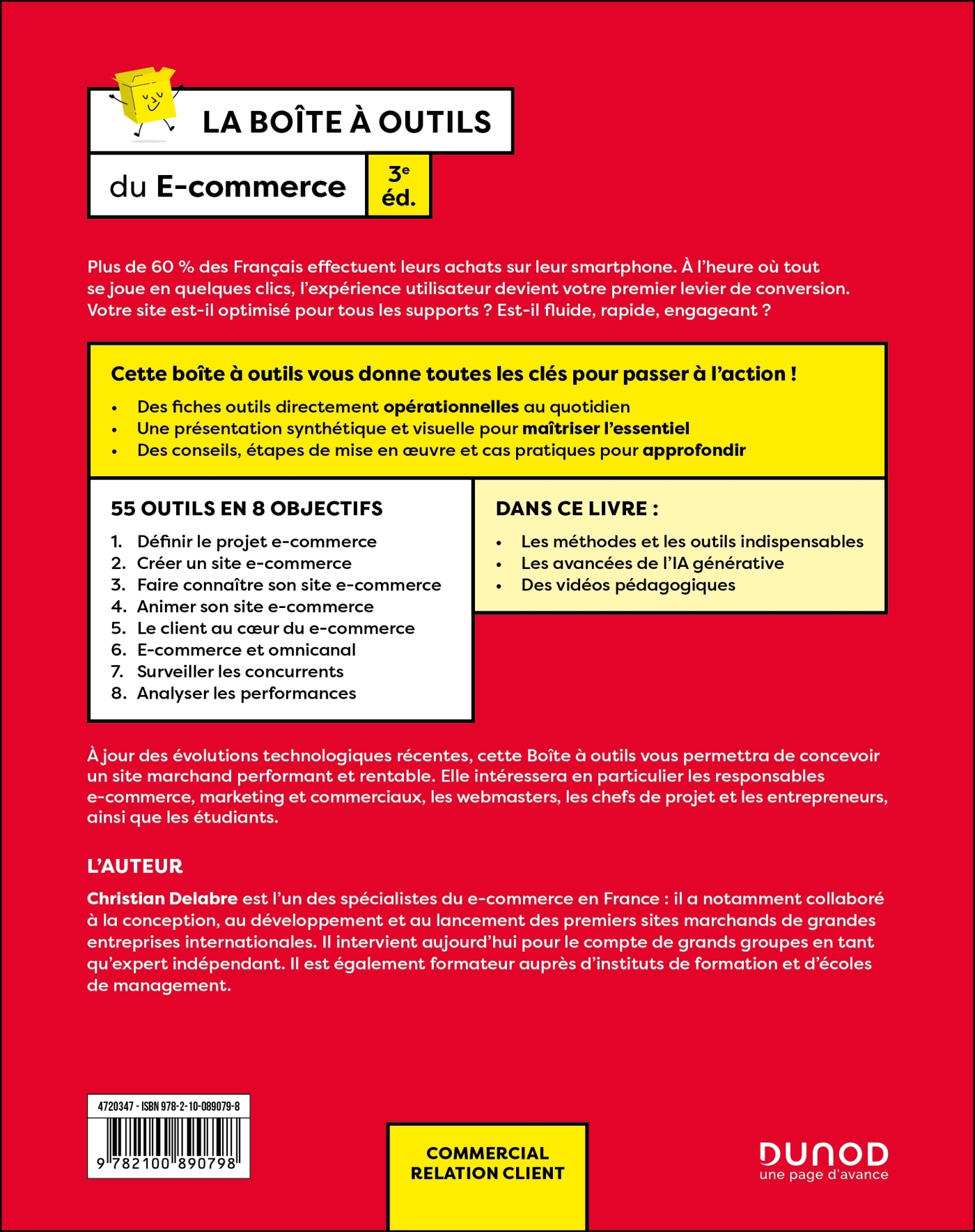 La boîte à outils du e-commerce - 3e éd. - Christian Delabre - DUNOD