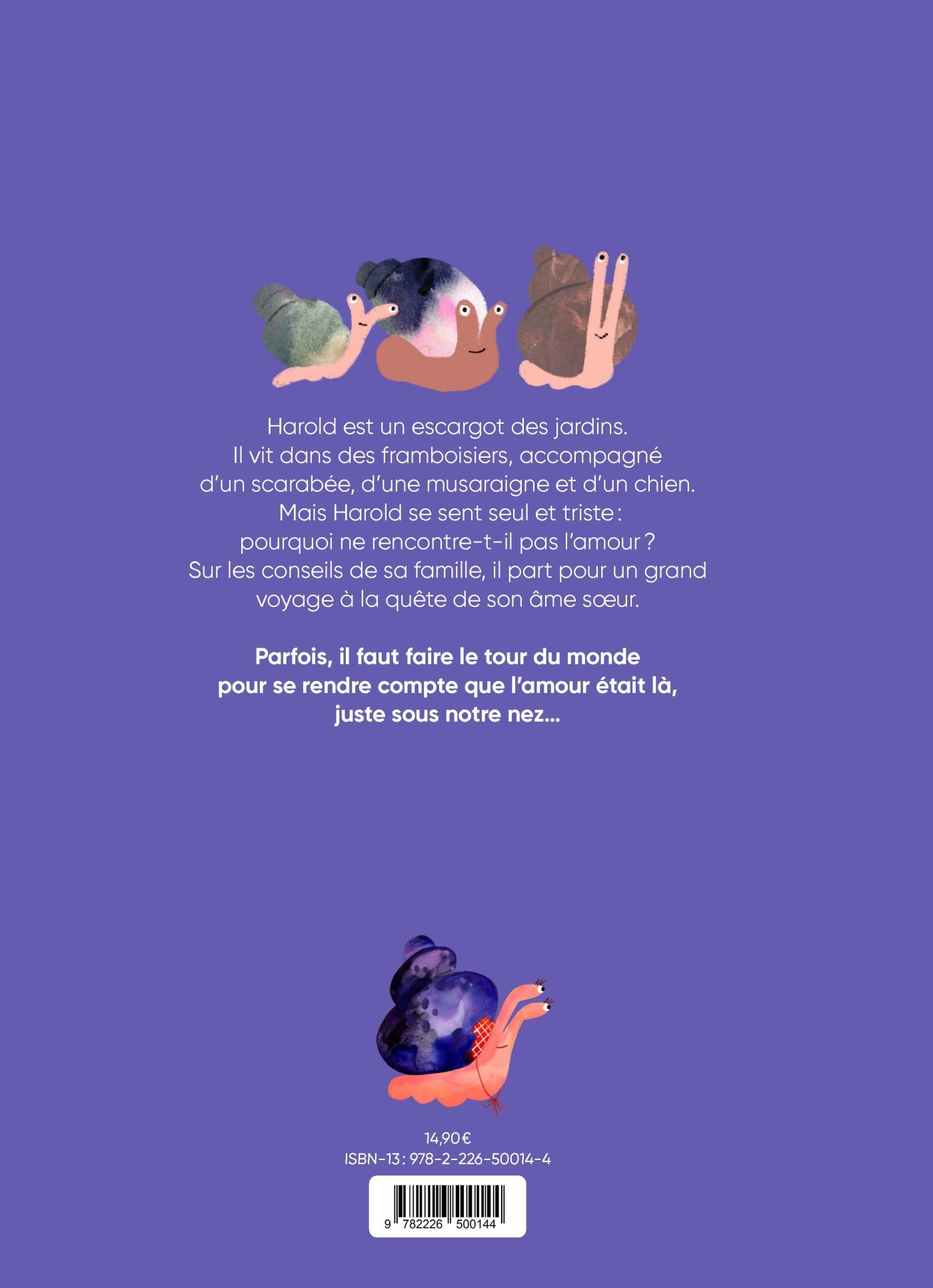 Harold cherche l'amour - Elena Bulay - ALBIN MICHEL