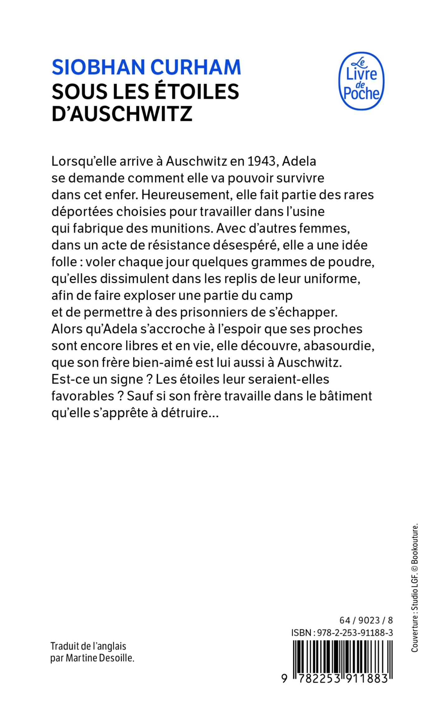 Sous les étoiles d'Auschwitz - Siobhan Curham - LGF